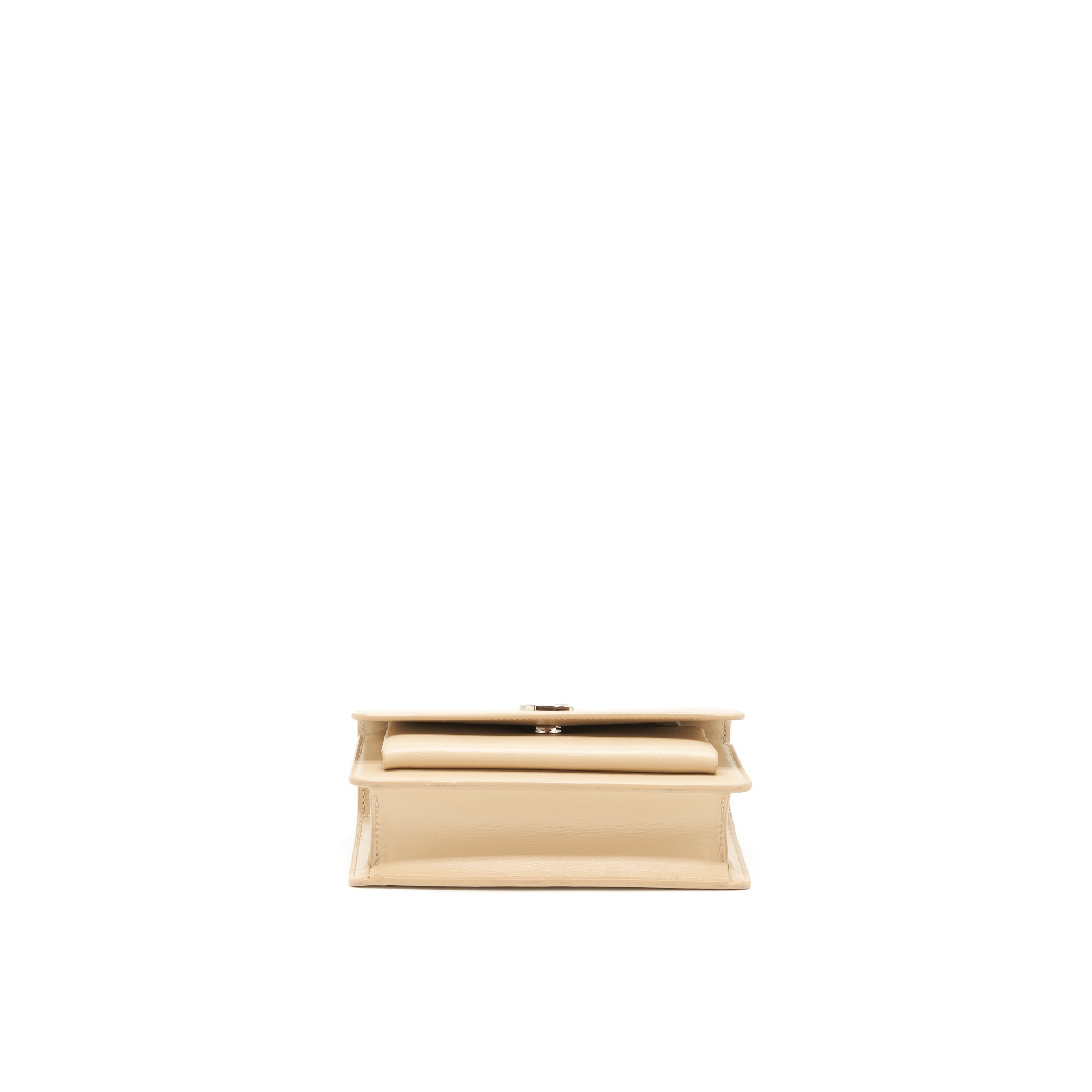 saint-laurent-mini-sunset-calfskin-beige-shw