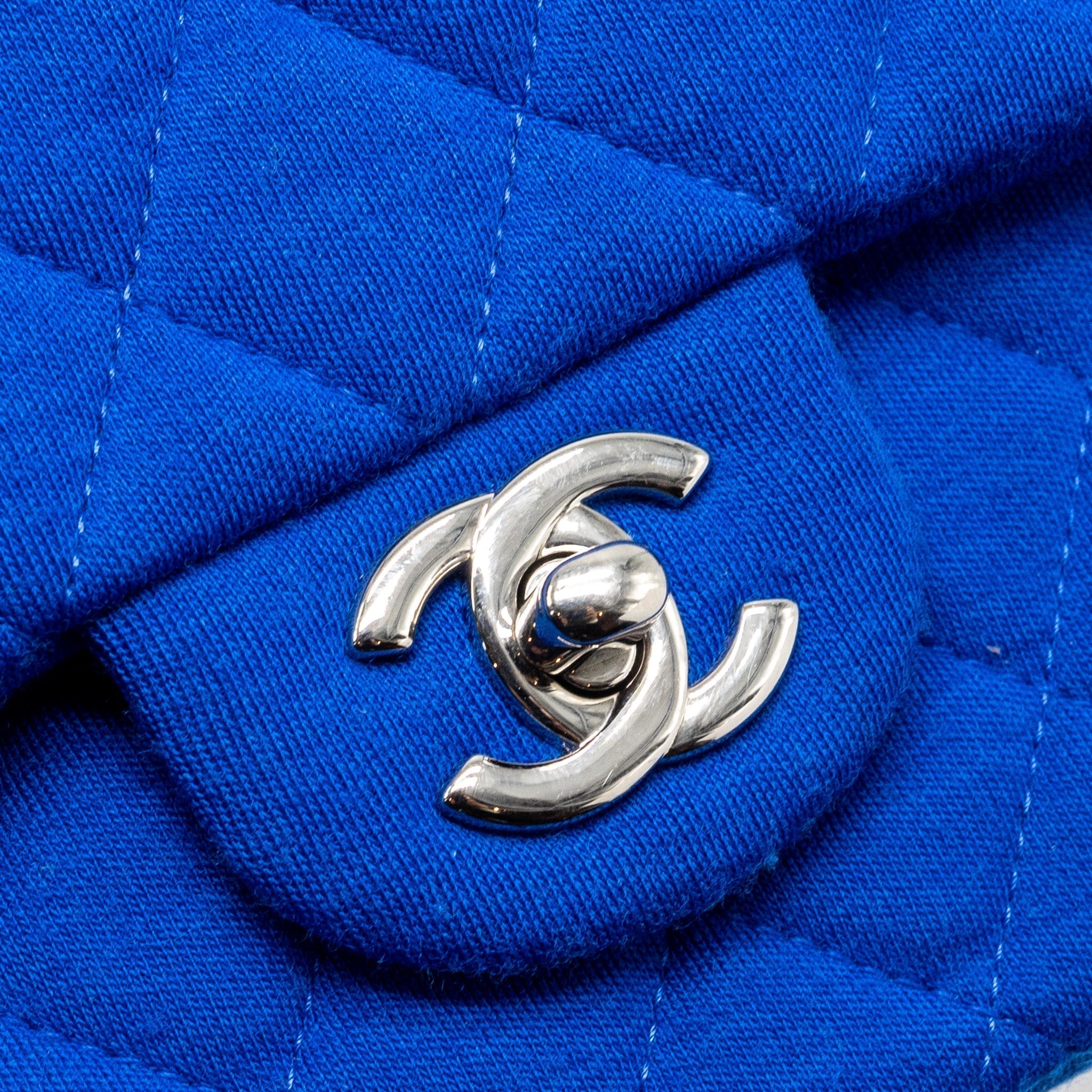 chanel-medium-classic-double-flap-bag-fabric-blue-shw