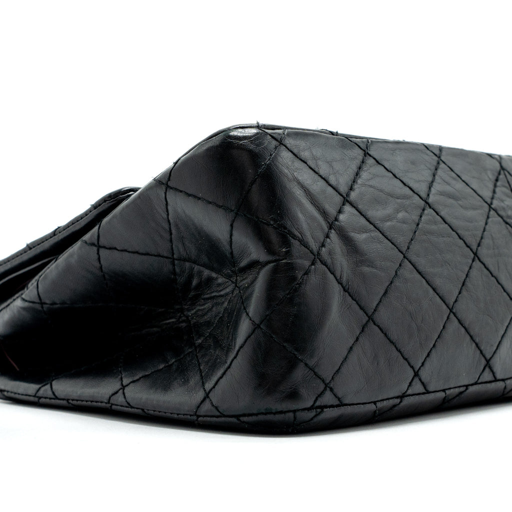 chanel-large-2-55-reissue-flap-bag-aged-calfskin-black-lghw