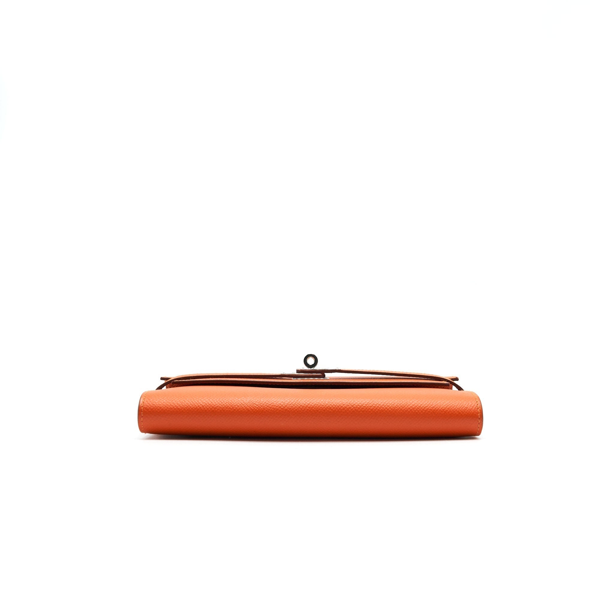 hermes-kelly-long-wallet-orange-shw-epsom-leather