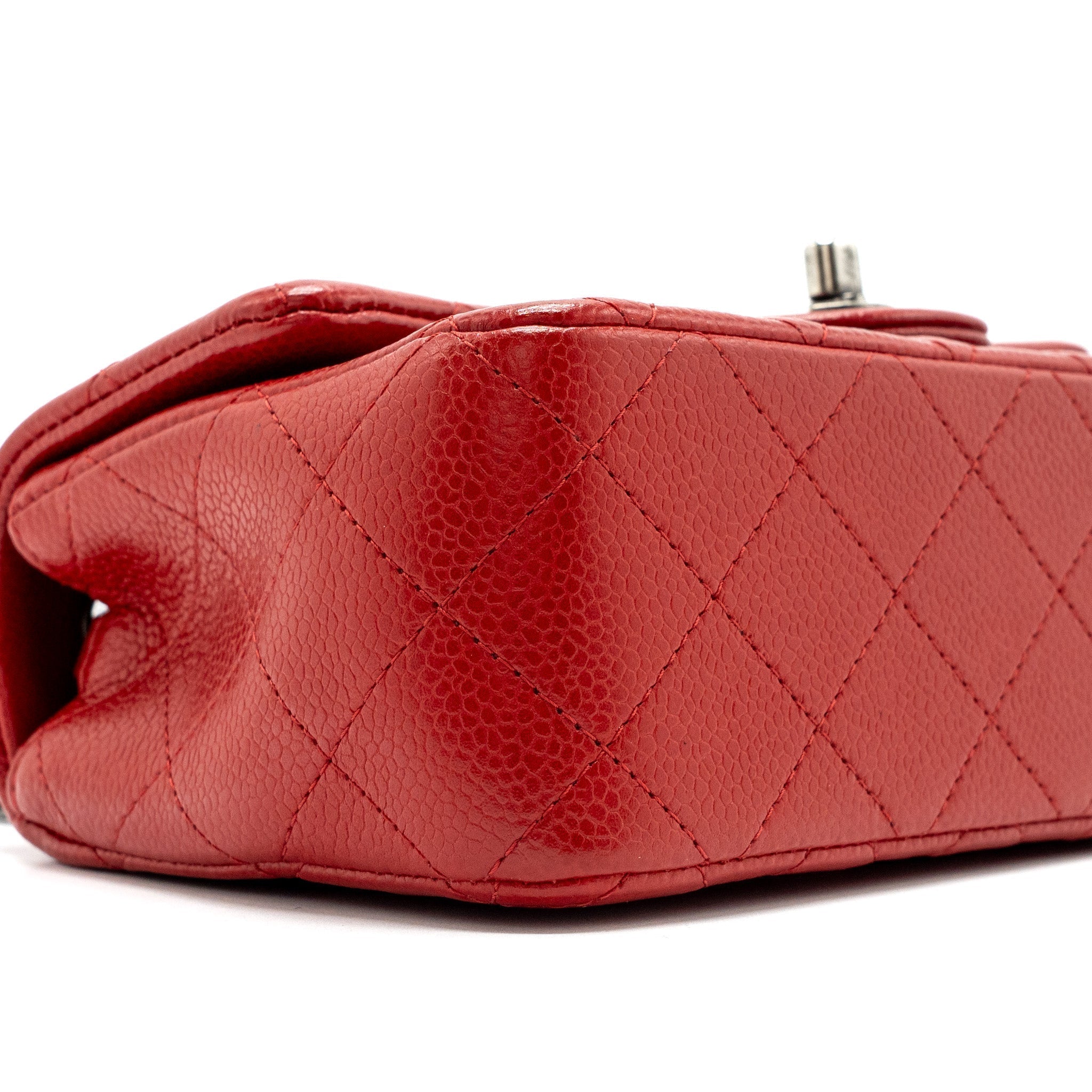 chanel-mini-rectangular-flap-bag-red-ruthenium-hardware