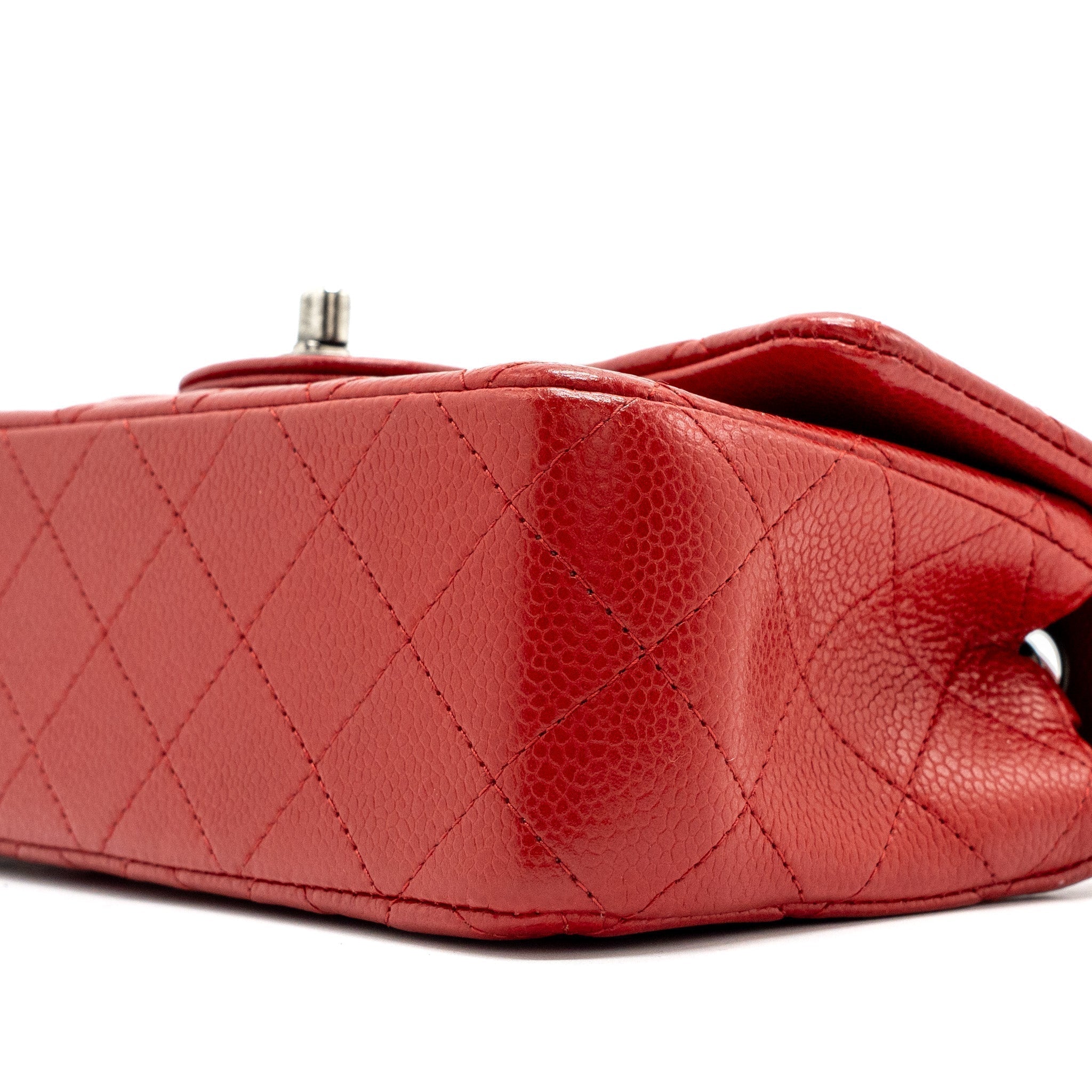 chanel-mini-rectangular-flap-bag-red-ruthenium-hardware