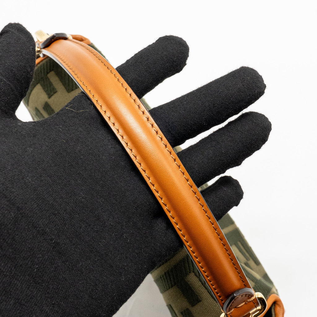 fendi-baguette-shoulder-bag-denim-khaki-green-ghw