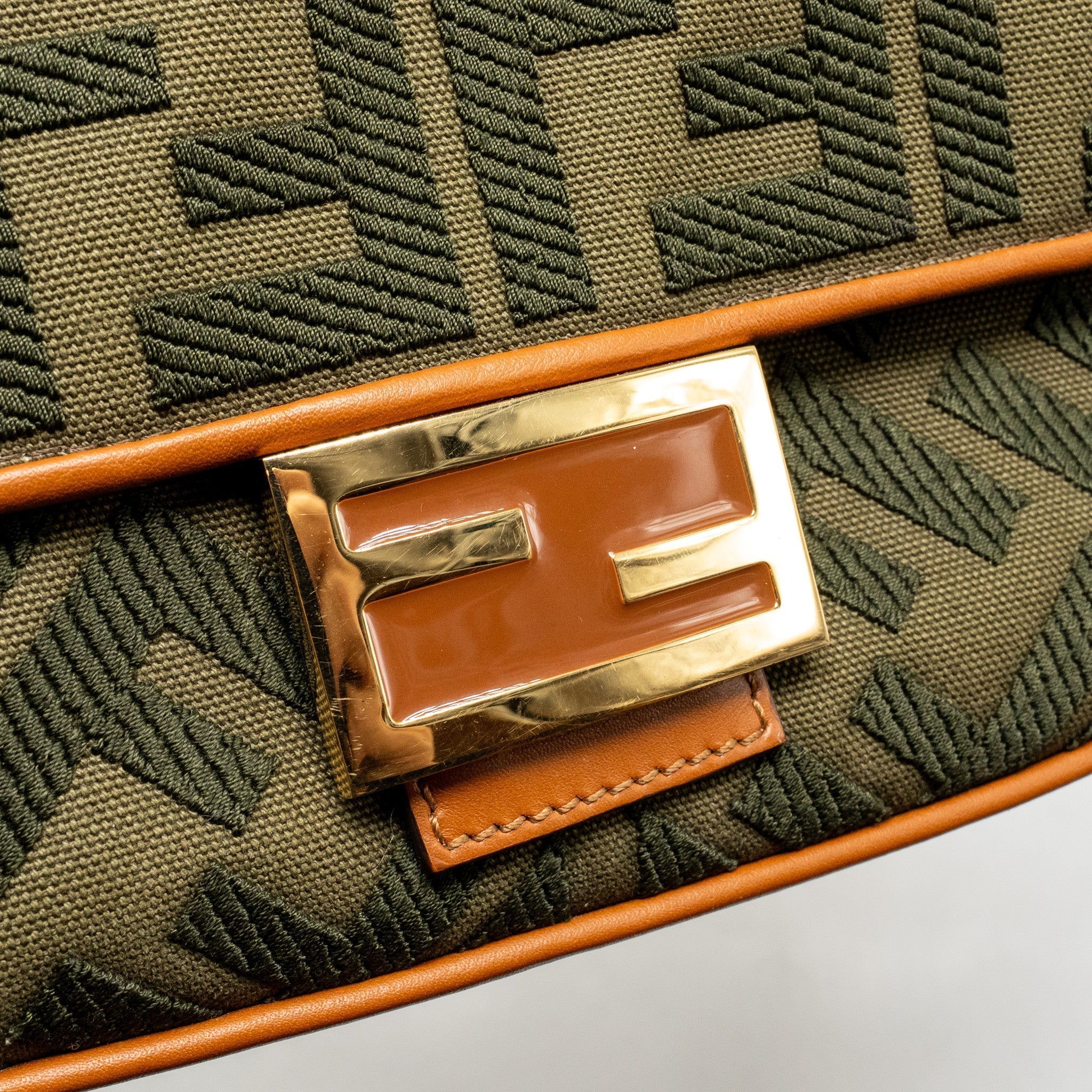 fendi-baguette-shoulder-bag-denim-khaki-green-ghw