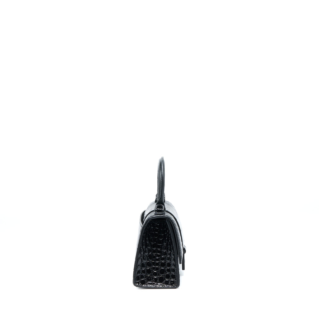 balenciaga-hourglass-xs-croc-embossed-calfskin-so-black