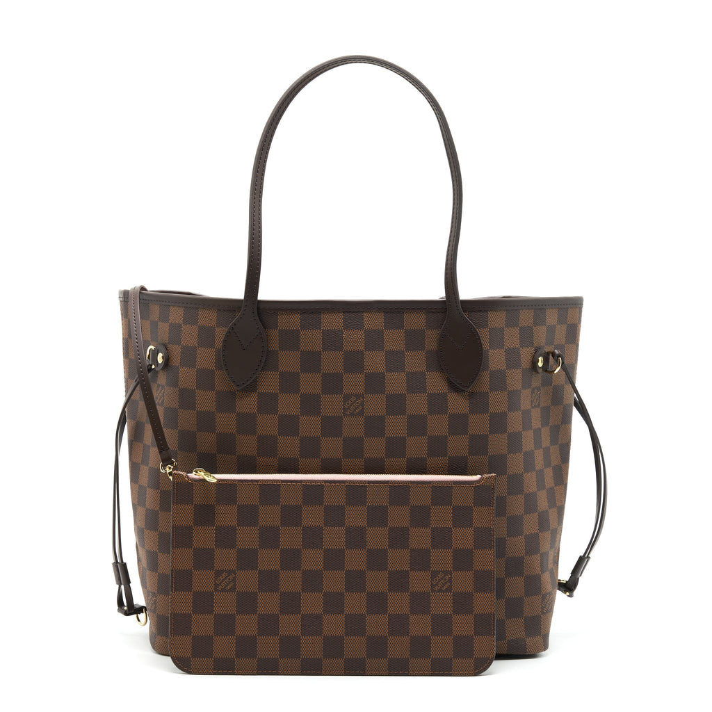 louis-vuitton-neverfull-mm-damier-ebene-canvas-rose-ballerine