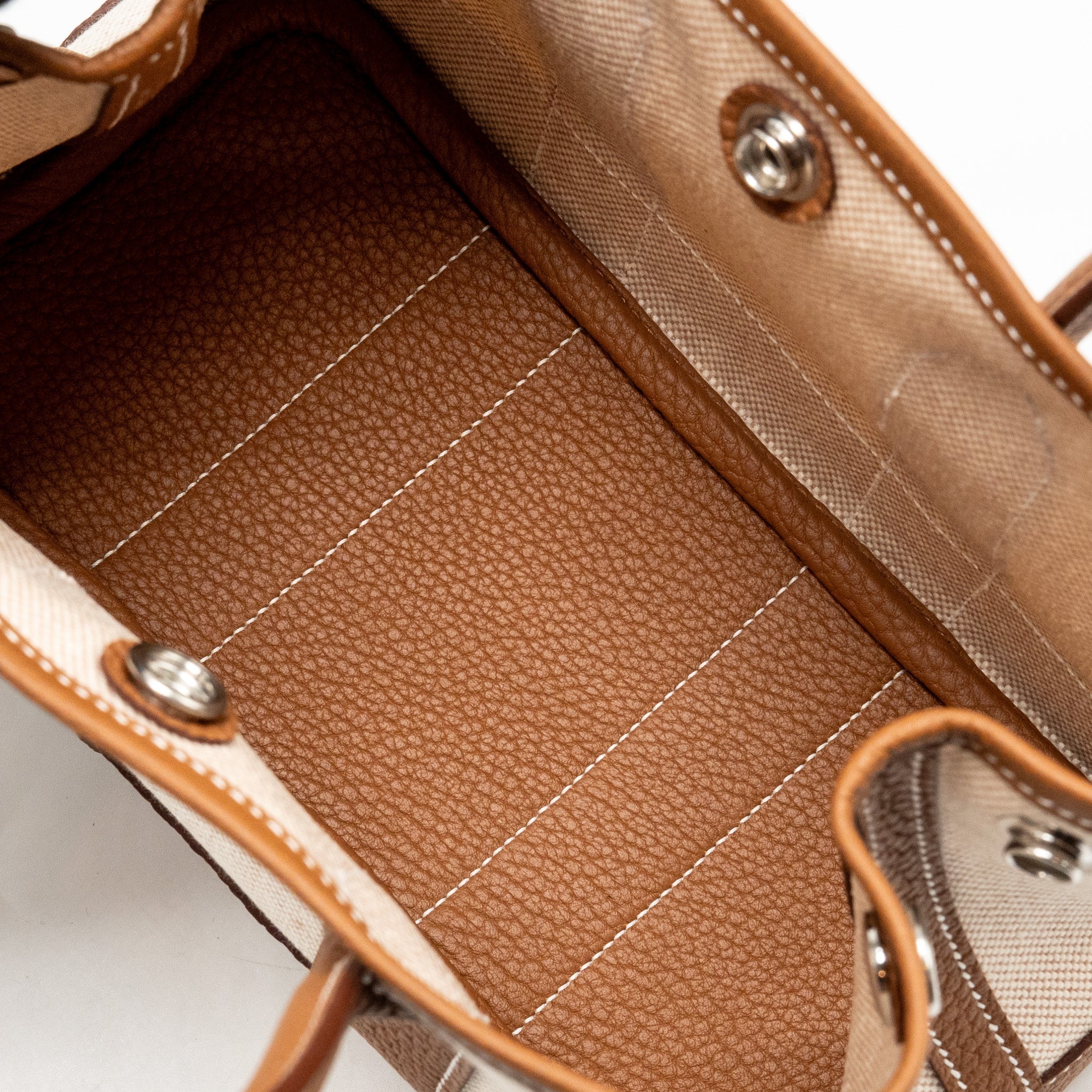 hermes-garden-party-23-canvas-negonda-ecru-beige-gold-shw-stamp-k