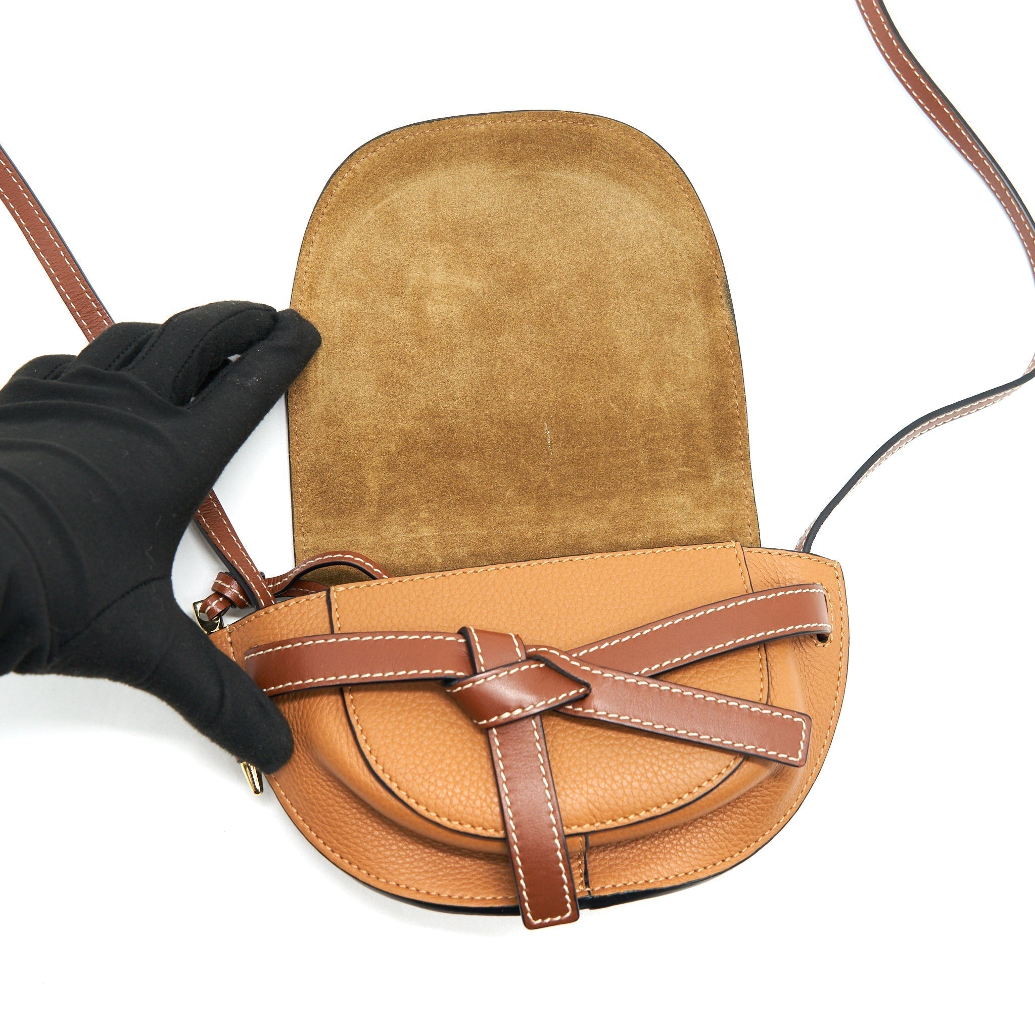loewe-gate-mini-leather-crossbody-bag-tan