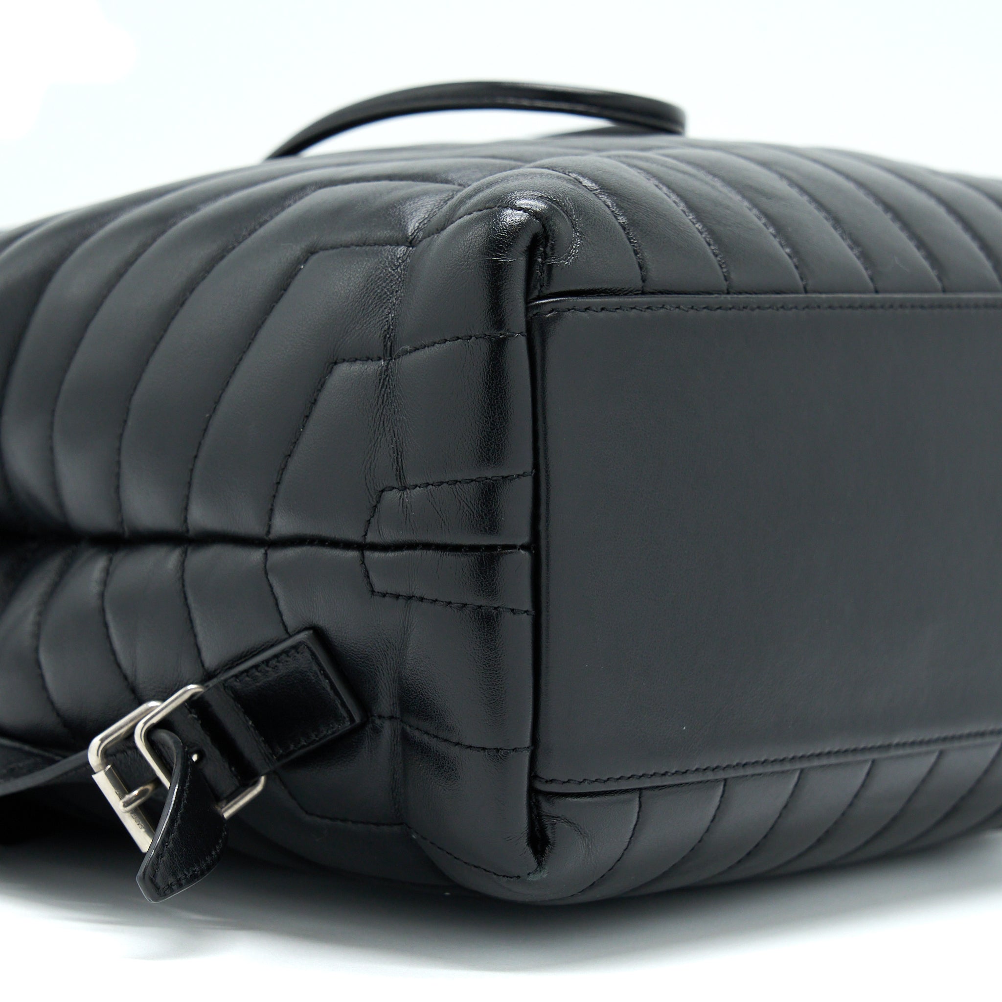 saint-laurent-ysl-lou-lou-backpack-black-shw