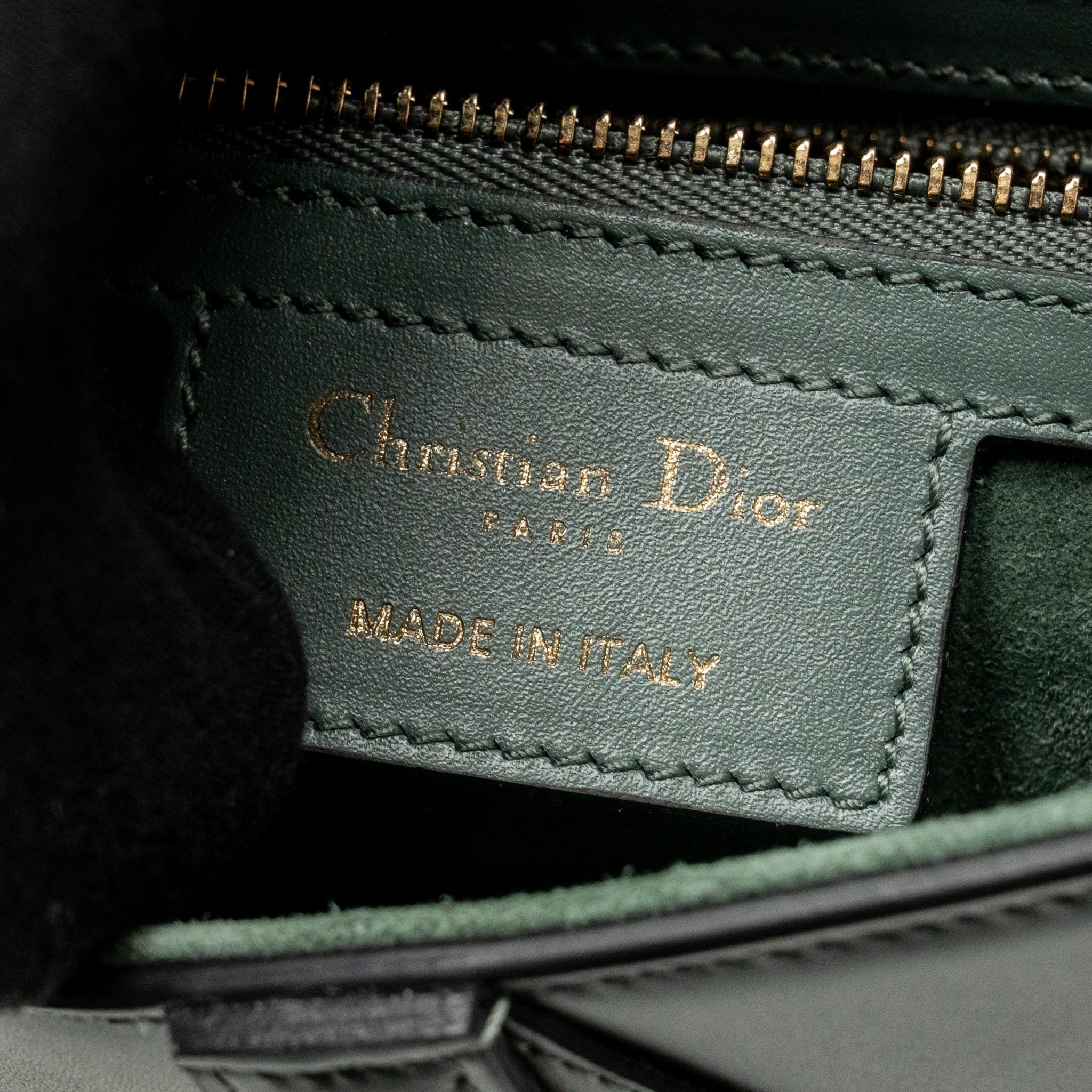 dior-medium-saddle-bag-calfskin-dark-green-ghw