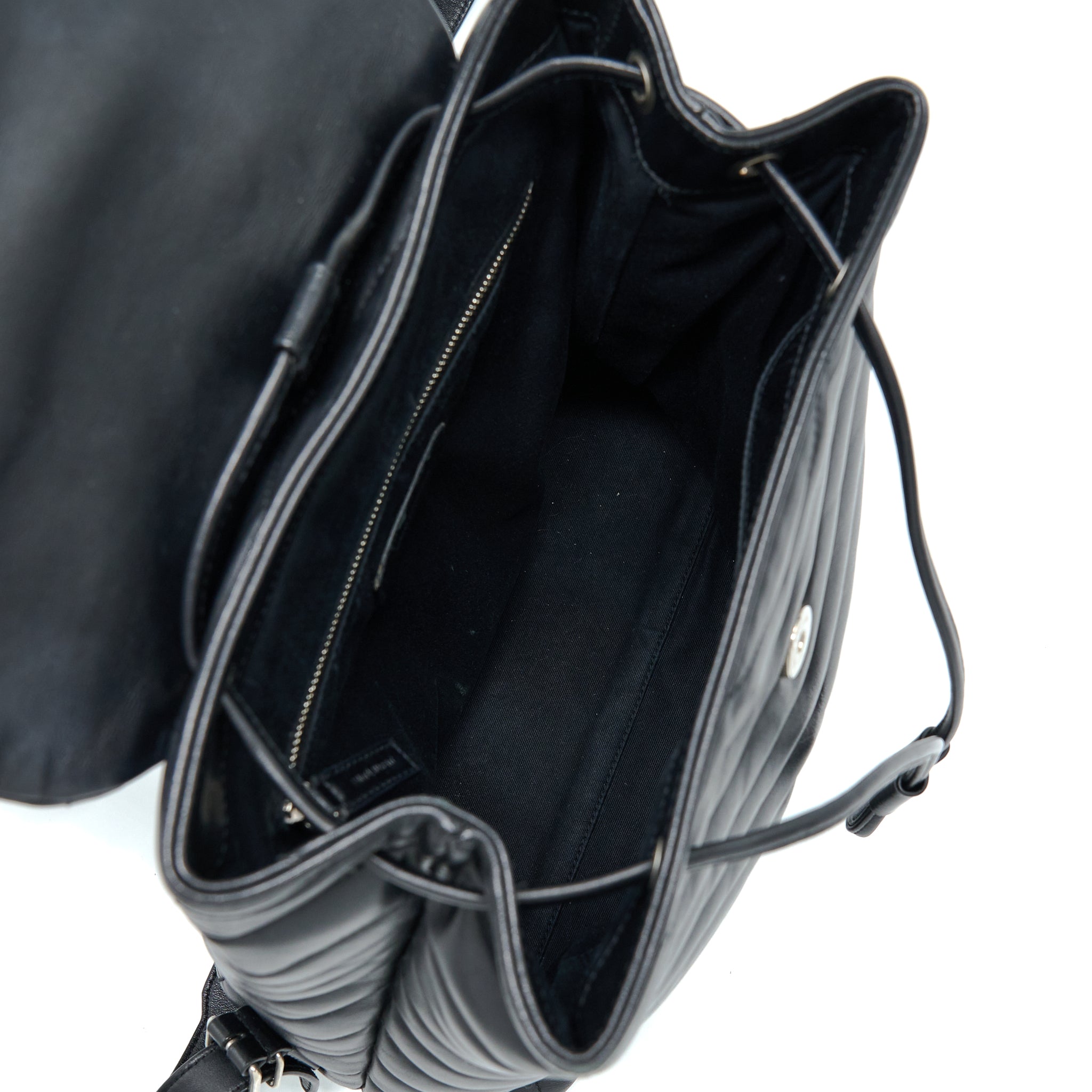 saint-laurent-ysl-lou-lou-backpack-black-shw