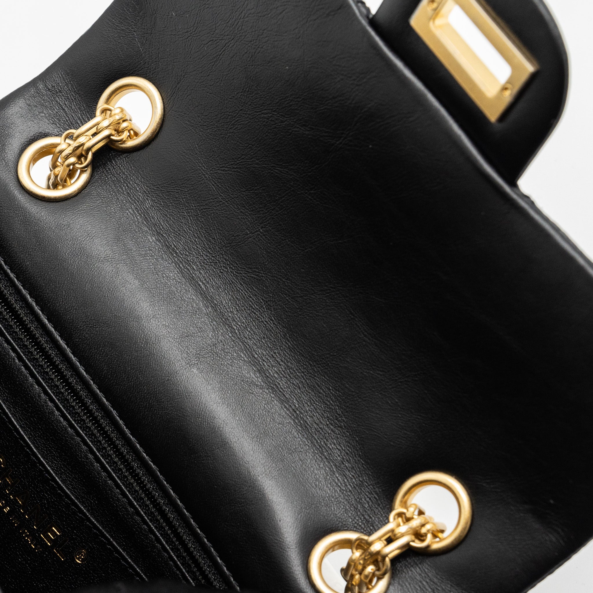 copy-of-chanel-mini-2-55-reissue-flap-bag-aged-calfskin-black-brushed-ghw-microchip
