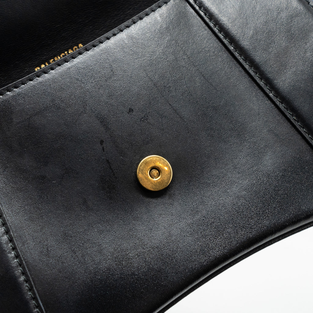 balenciaga-small-hourglass-bag-calfskin-black-ghw