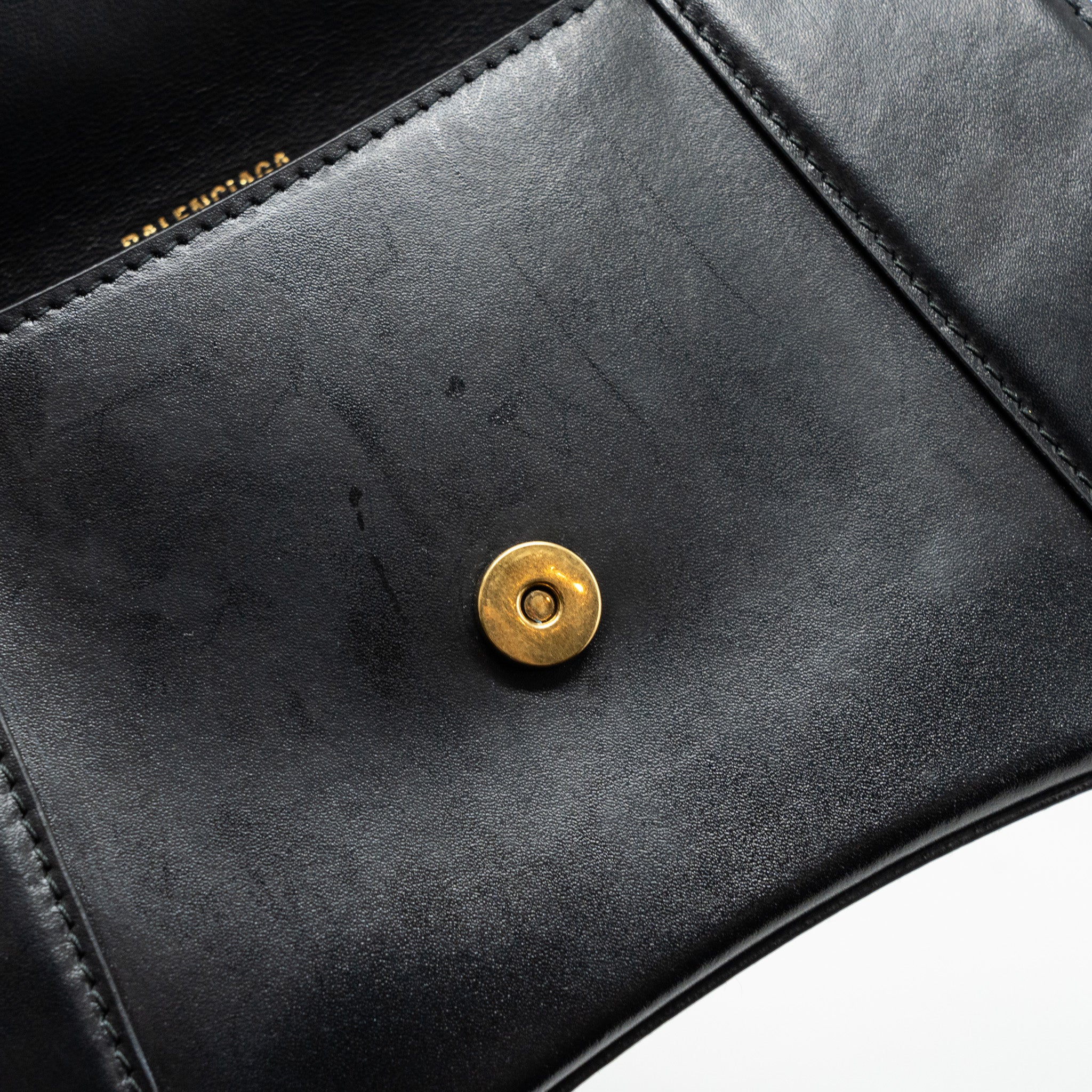 balenciaga-small-hourglass-bag-calfskin-black-ghw
