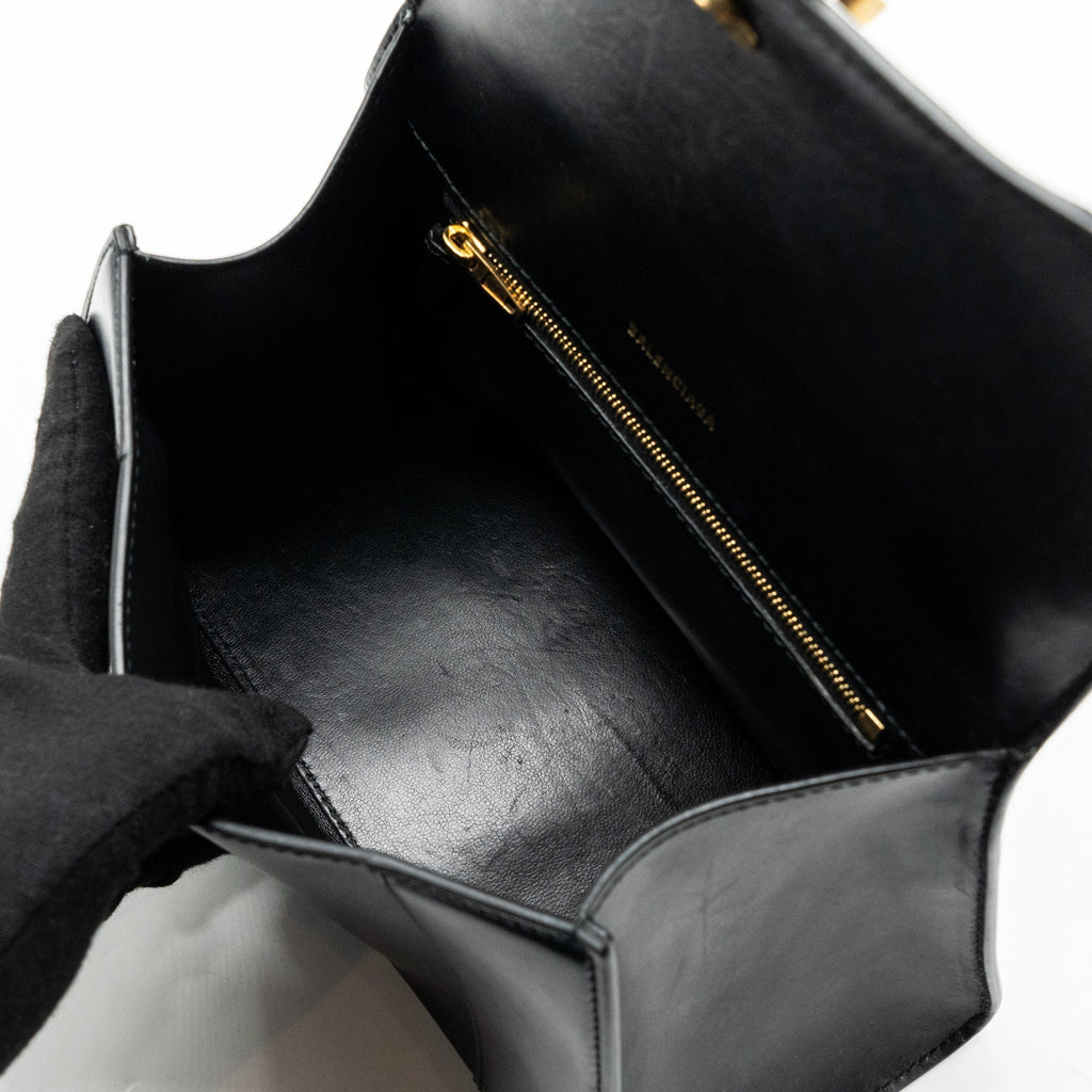 balenciaga-small-hourglass-bag-calfskin-black-ghw