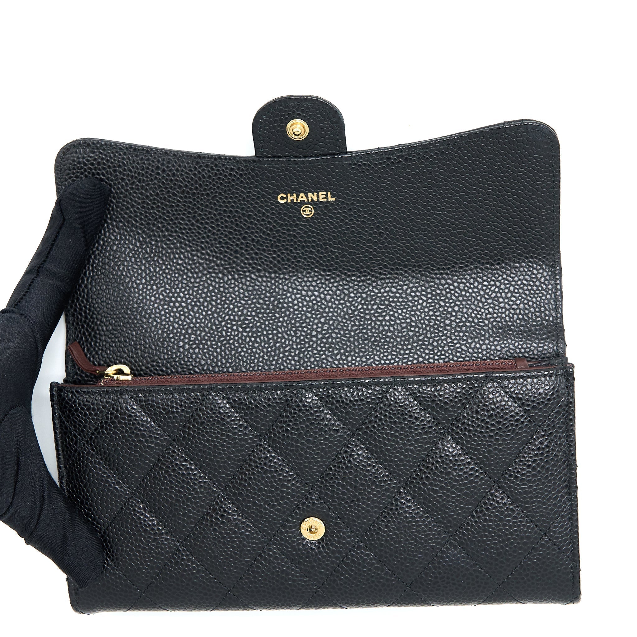 chanel-classic-flap-long-wallet-caviar-black-ghw-1