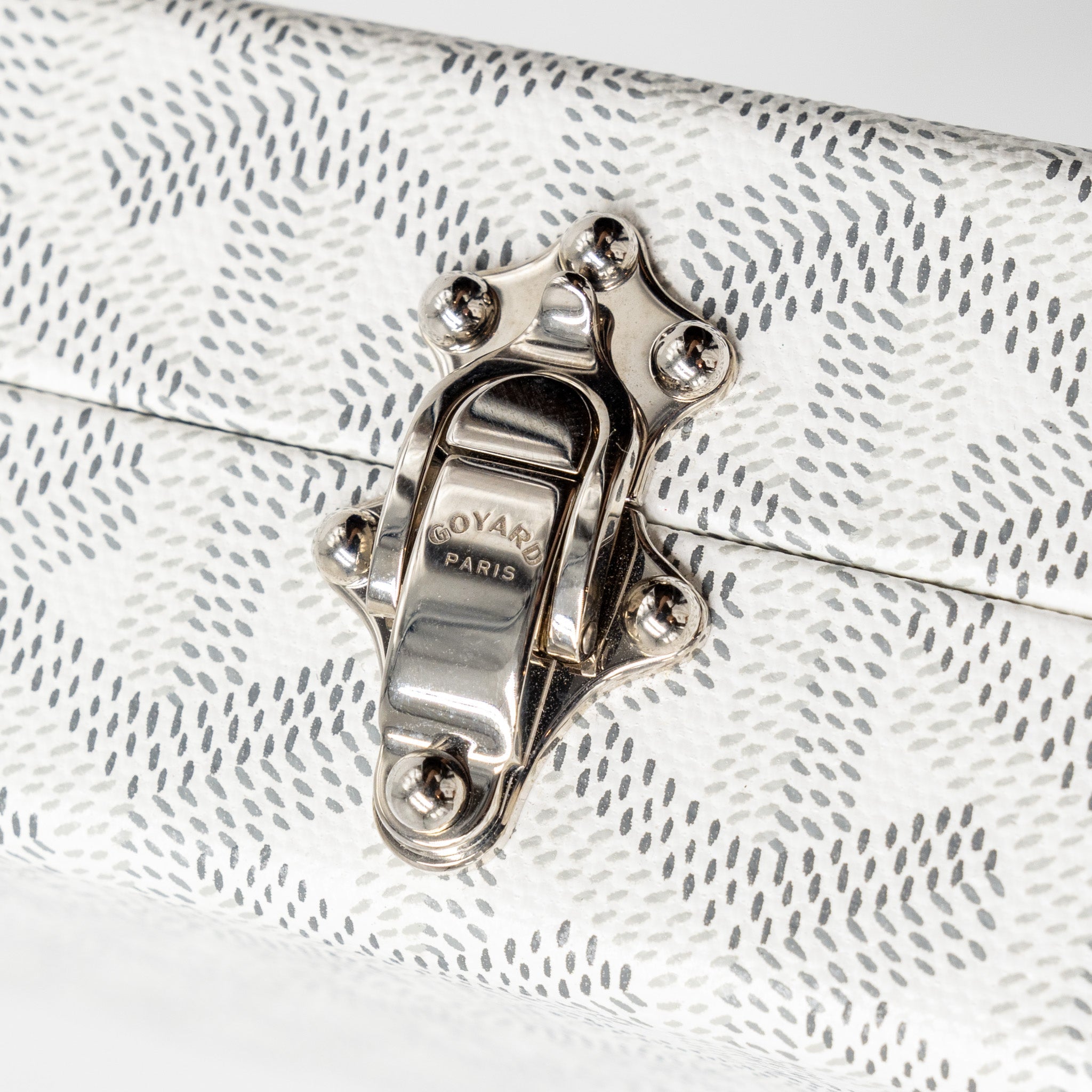 goyard-minaudiere-trunk-bag-goyardine-canvas-leather-white-shw