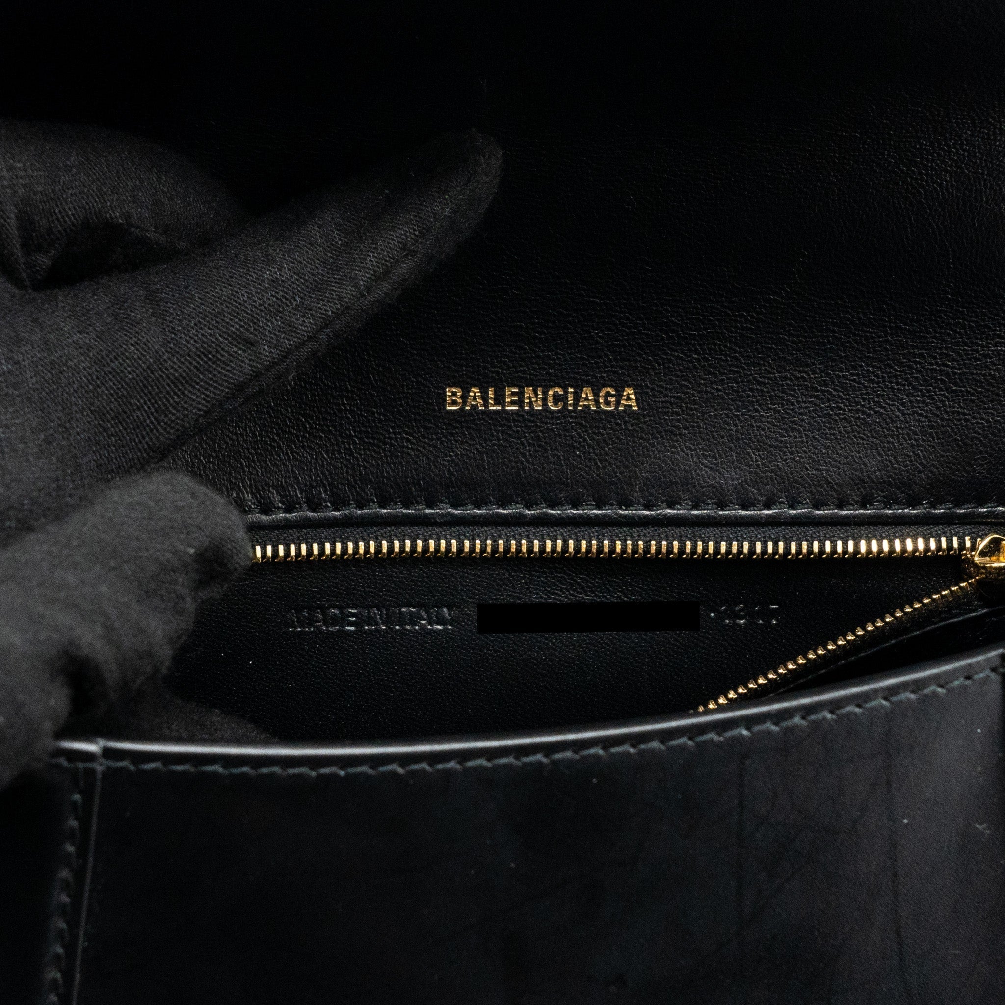balenciaga-small-hourglass-bag-calfskin-black-ghw