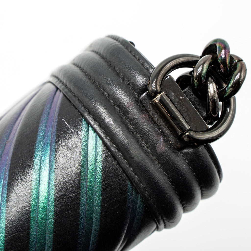 chanel-small-boy-bag-chevron-calfskin-black-iridescent-blue-black-hardware