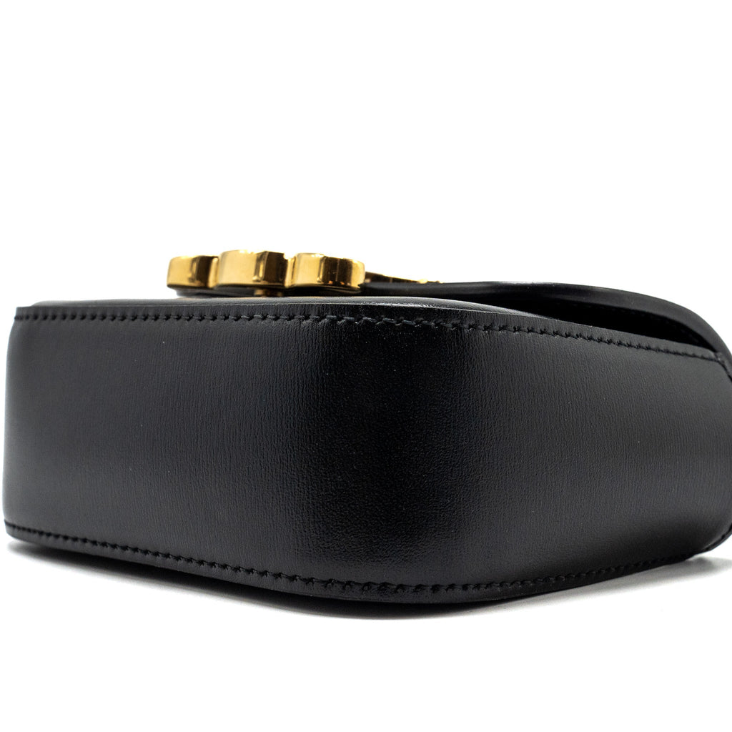 celine-celine-claude-calfskin-black-ghw