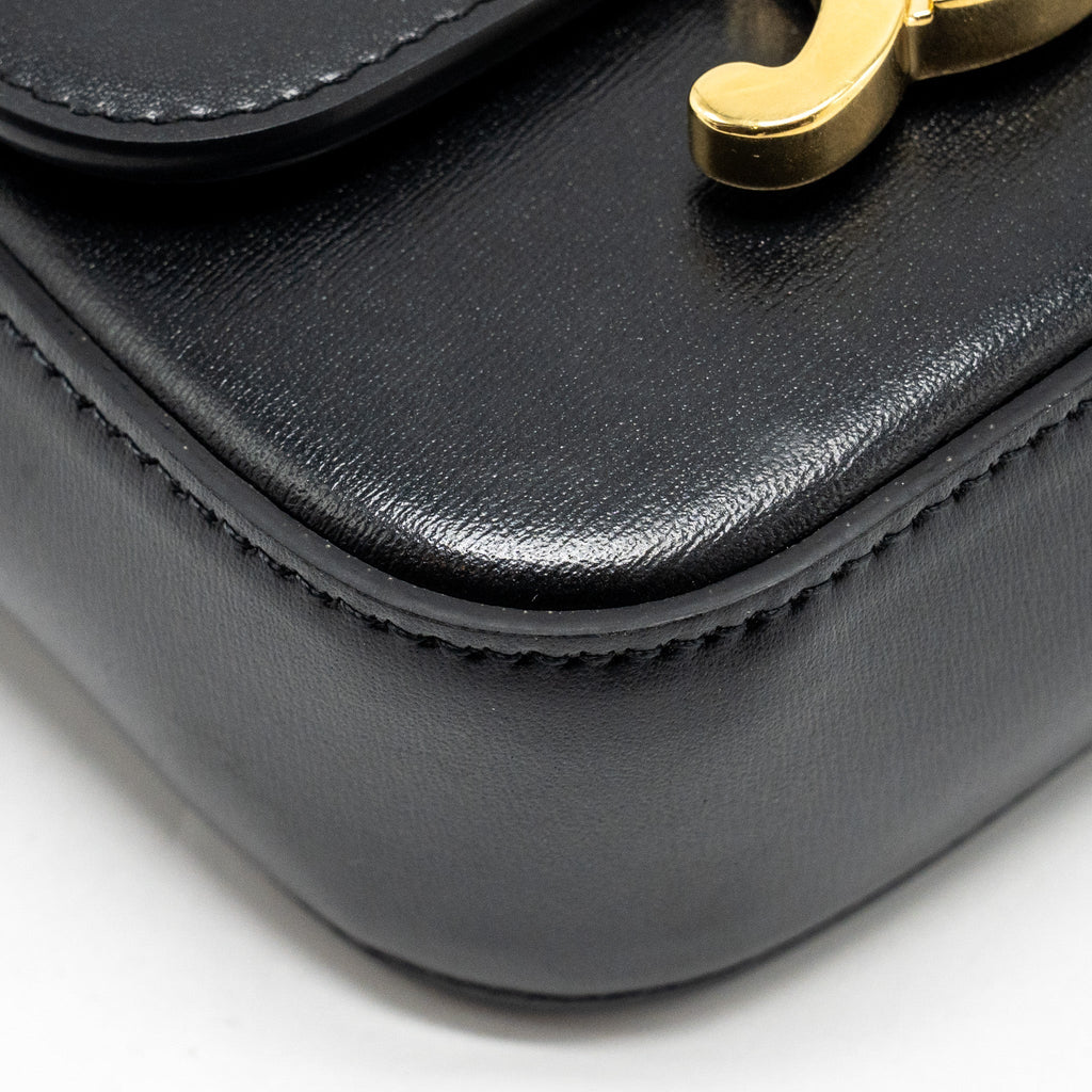celine-celine-claude-calfskin-black-ghw