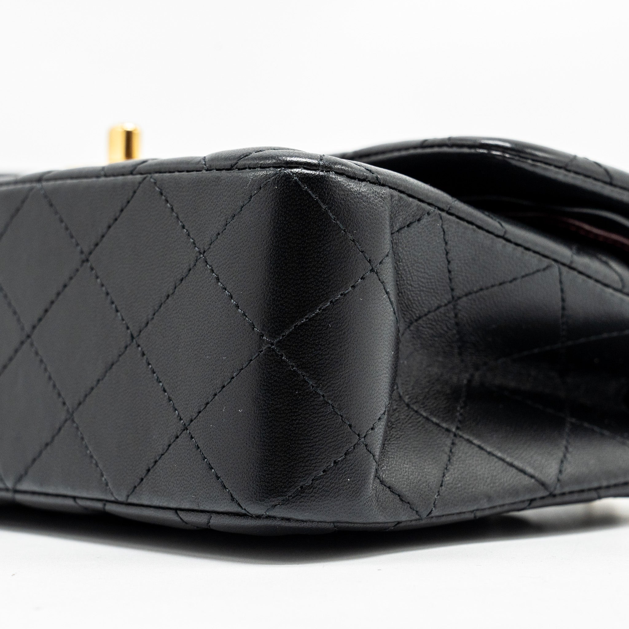 chanel-small-classic-double-flap-bag-lambskin-black-ghw-copy