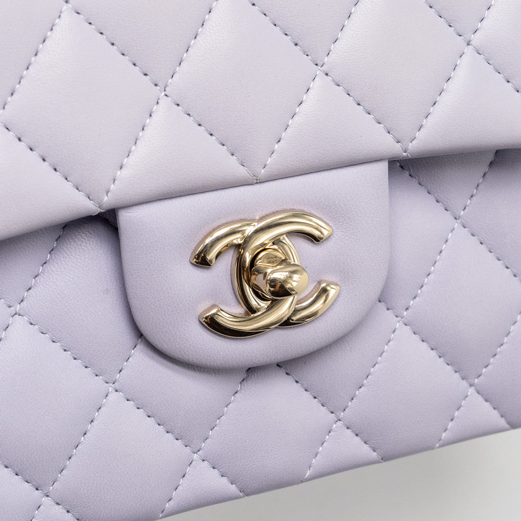 chanel-small-classic-double-flap-bag-lambskin-light-purple-lghwmicrochip