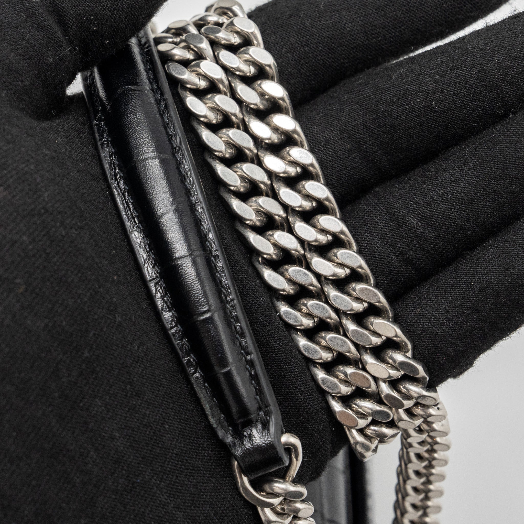 saint-laurent-sunset-bag-crocodile-embossed-black-shw