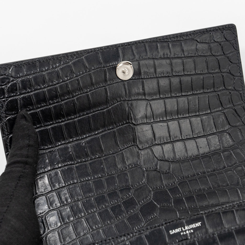 saint-laurent-sunset-bag-crocodile-embossed-black-shw