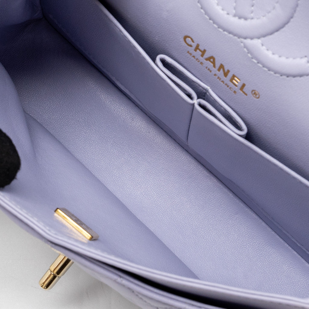 chanel-small-classic-double-flap-bag-lambskin-light-purple-lghwmicrochip