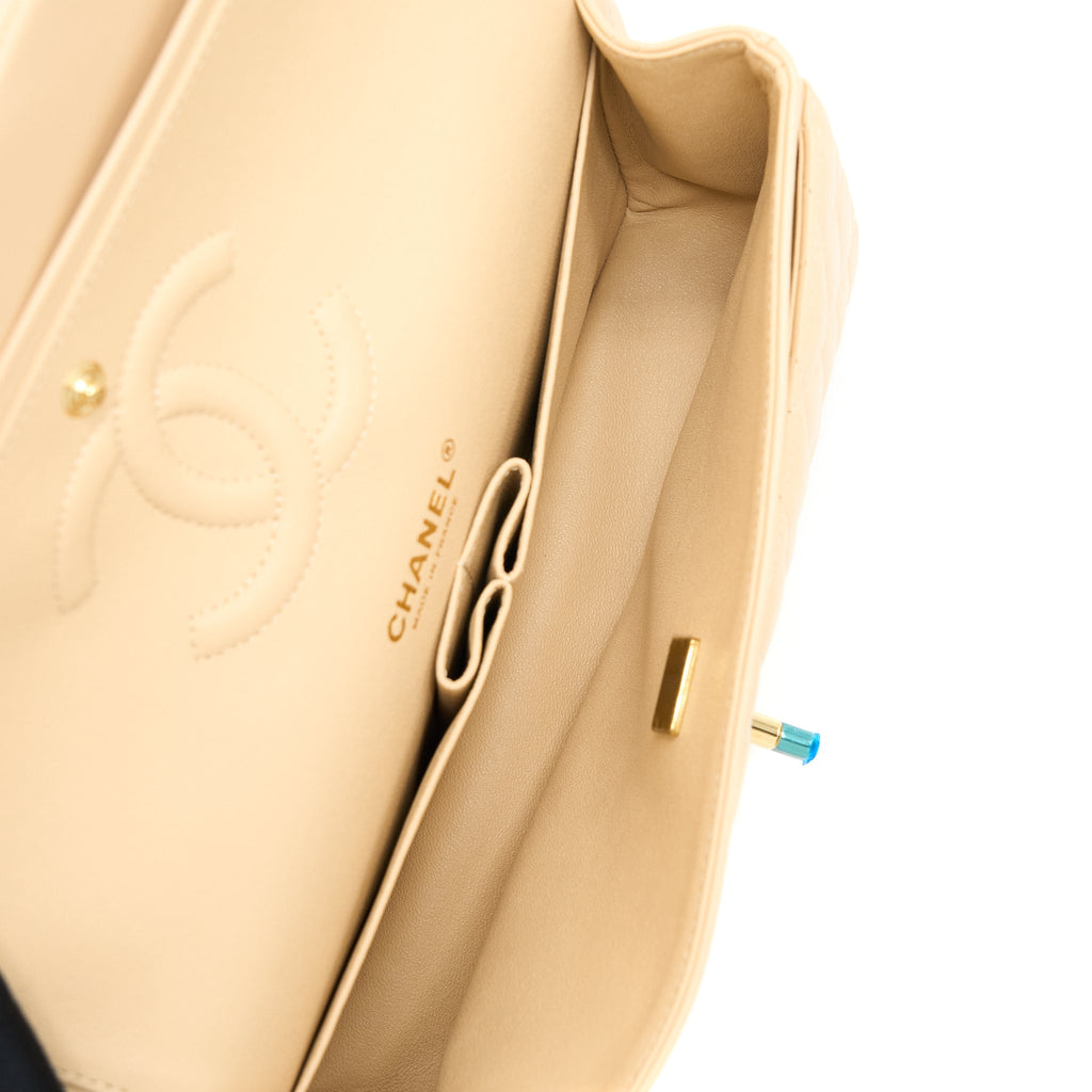 chanel-medium-classic-flap-bag-lambskin-beige-lghw-microchip