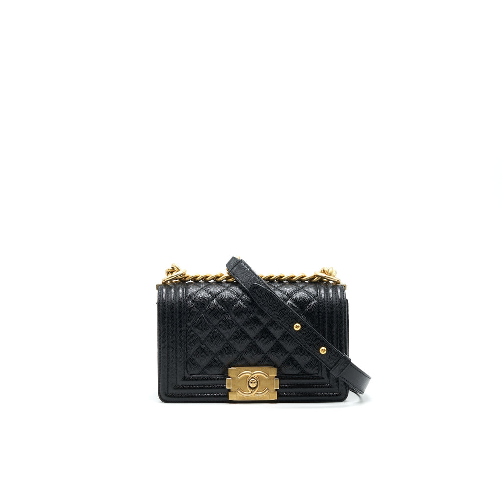 chanel-small-boy-bag-caviar-leather-ghw-black
