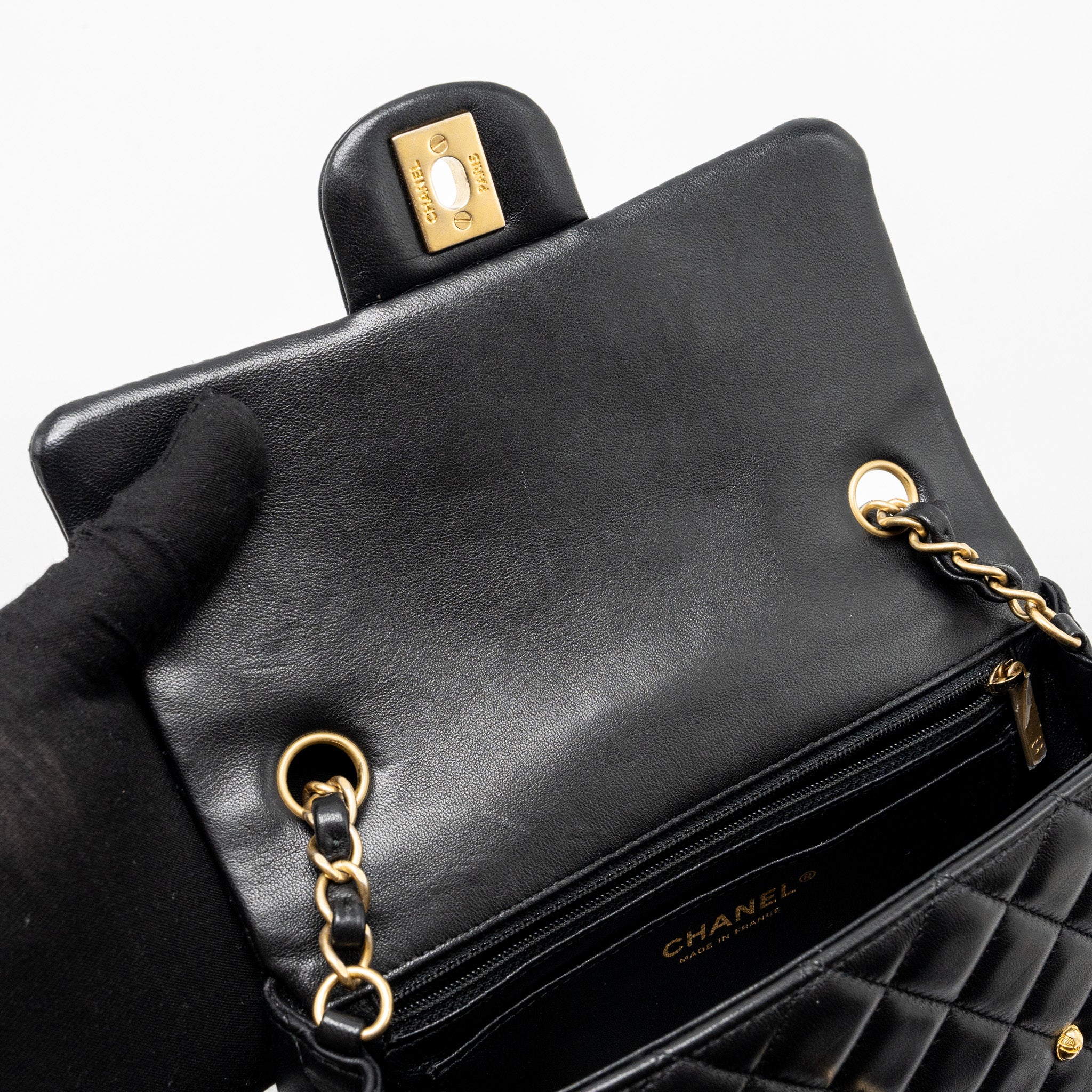 chanel-egyptian-amulet-mini-rectangular-flap-bag-lambskin-black-ghw