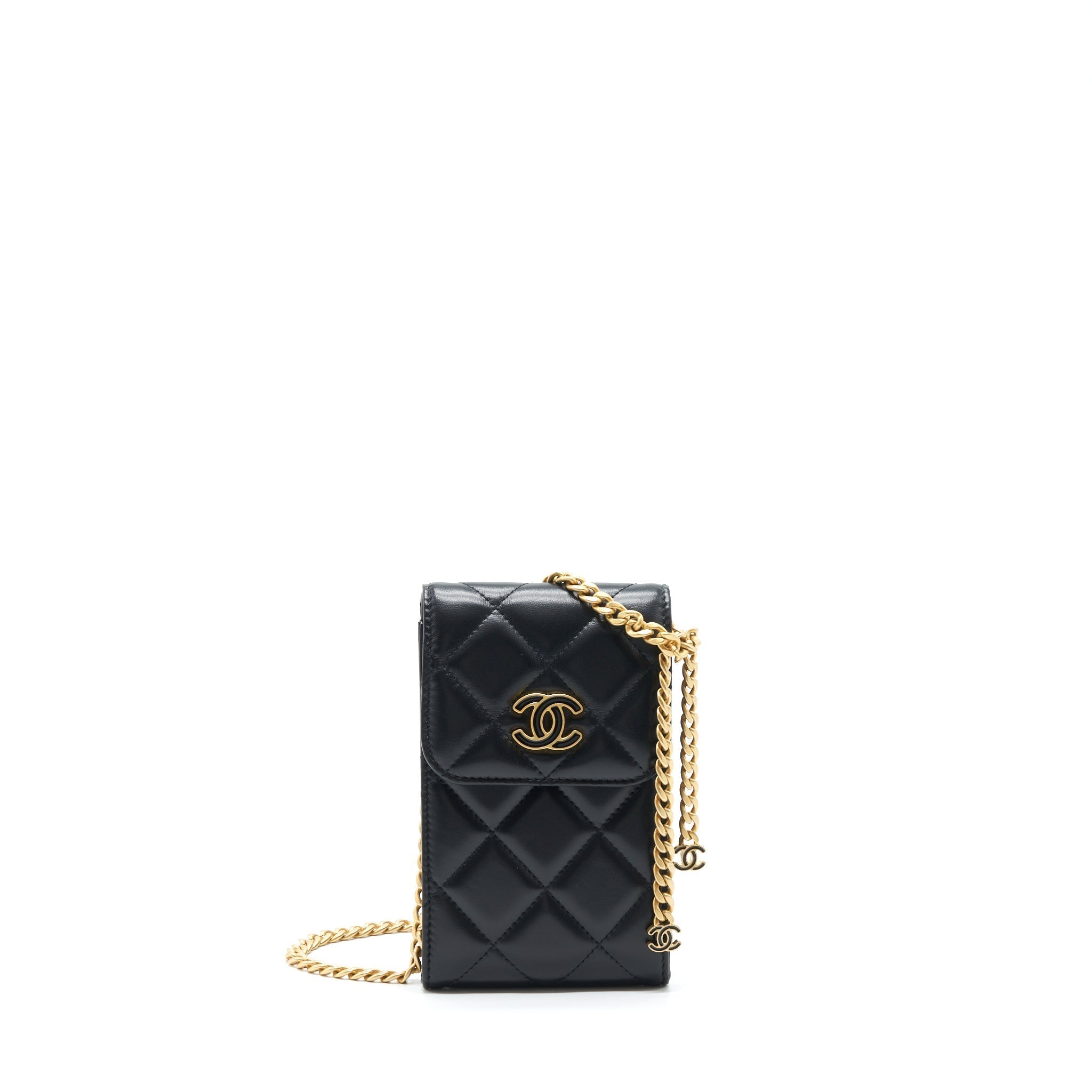chanel-22p-vertical-mini-flap-bag-lambskin-black-with-enamel-buckle-brushed-ghw
