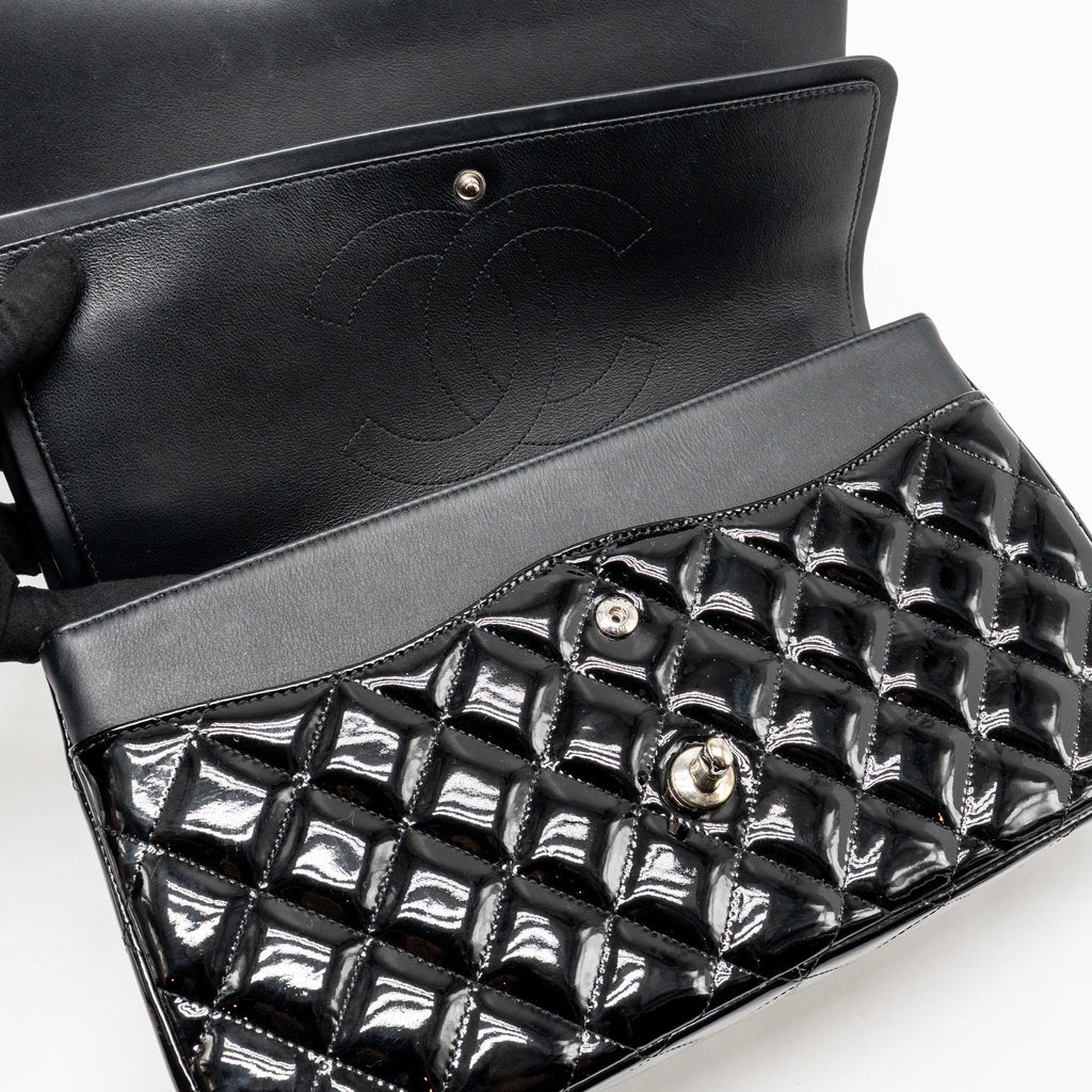 chanel-jumbo-classic-double-flap-bag-patent-black-shw-2