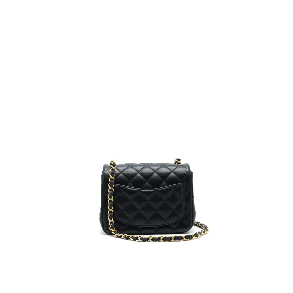 chanel-mini-square-black-lambskin-ghw