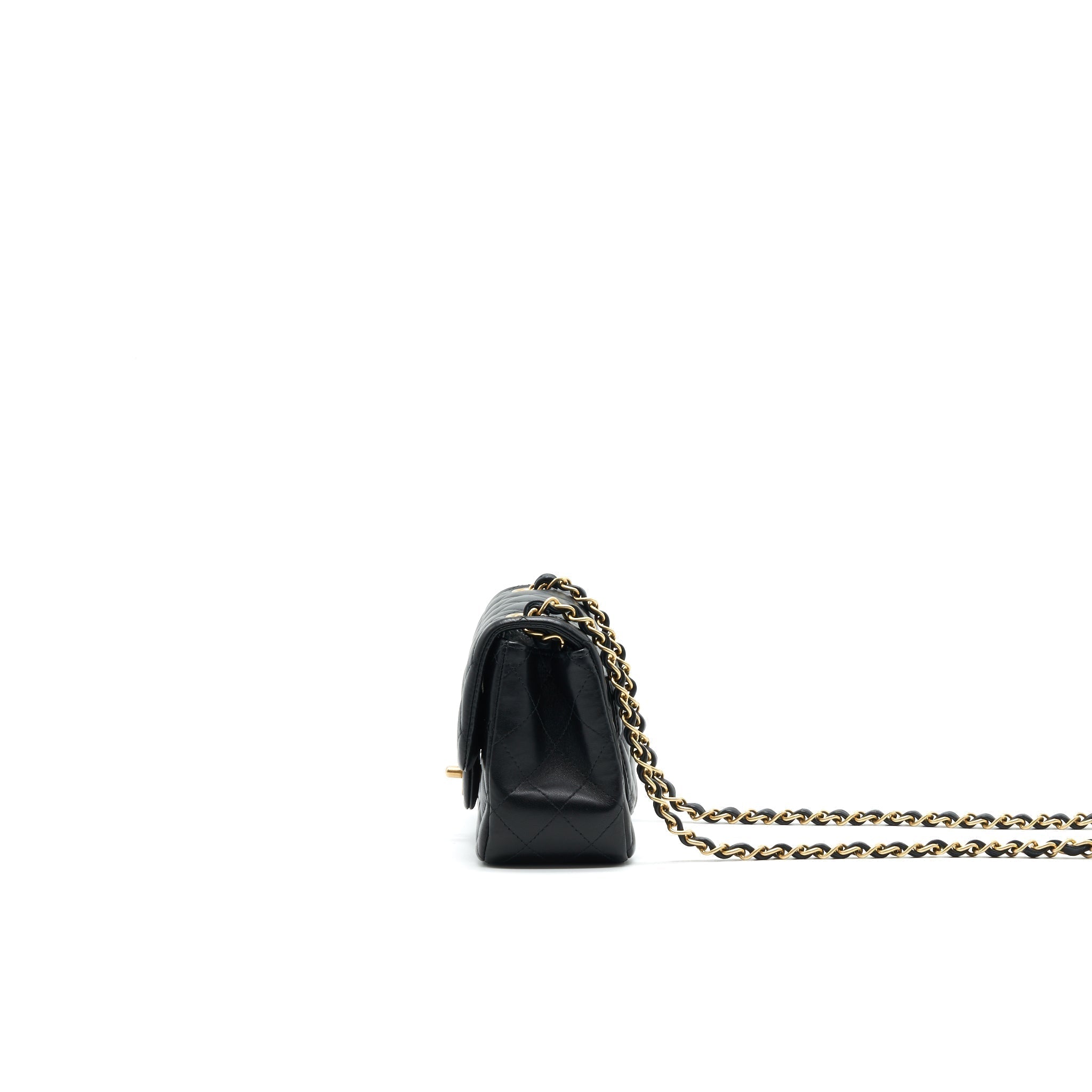 chanel-mini-square-black-lambskin-ghw