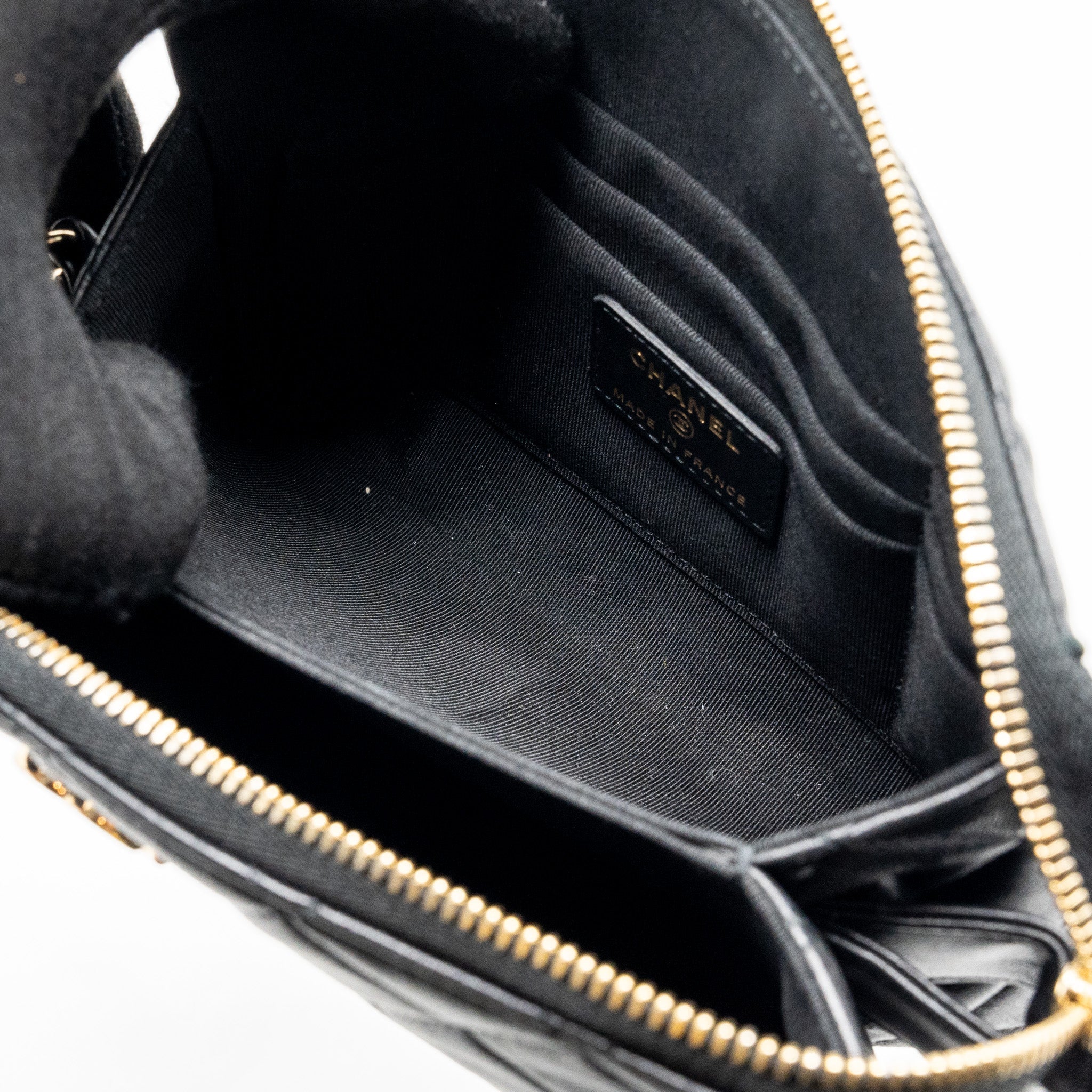 chanel-coco-charms-quilted-pouch-bag-lambskin-black-ghw