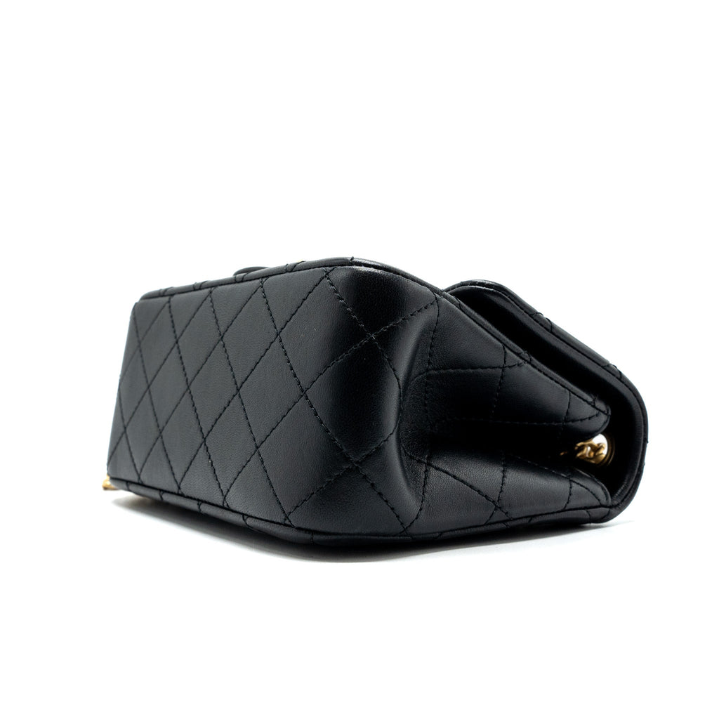 chanel-camellia-adjustable-chain-mini-square-flap-bag-lambskin-black-ghw-microchip