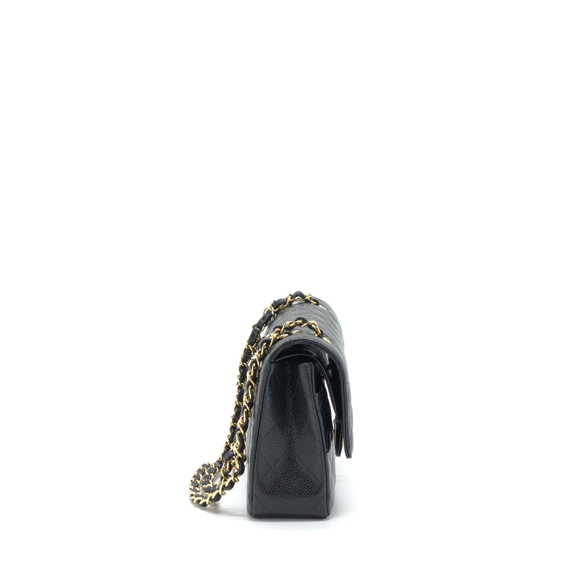 chanel-medium-classic-double-flap-bag-caviar-black-ghw-microchip