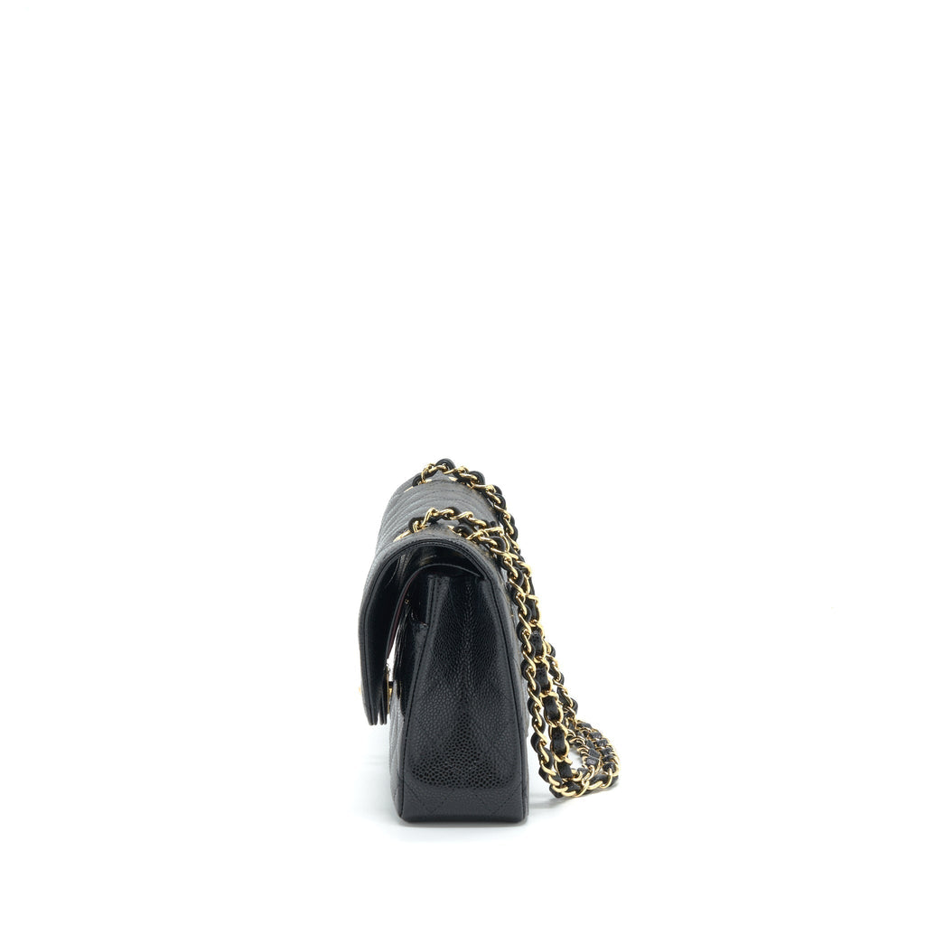 chanel-medium-classic-double-flap-bag-caviar-black-ghw-microchip
