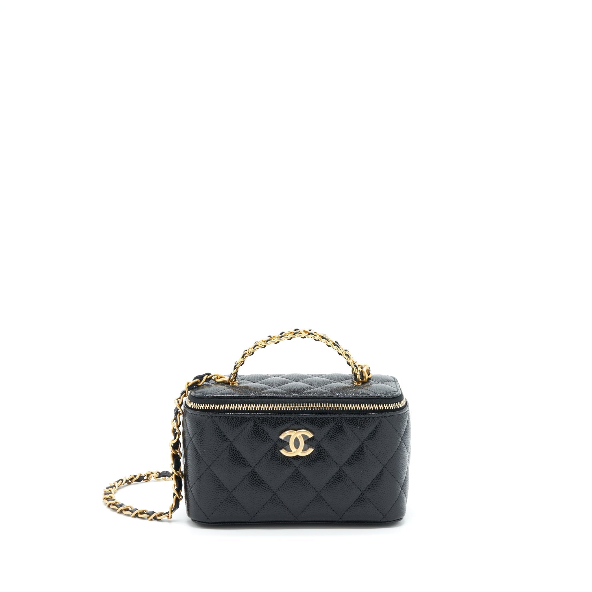 chanel-22s-letter-top-handle-long-vanity-with-chain-caviar-black-ghw