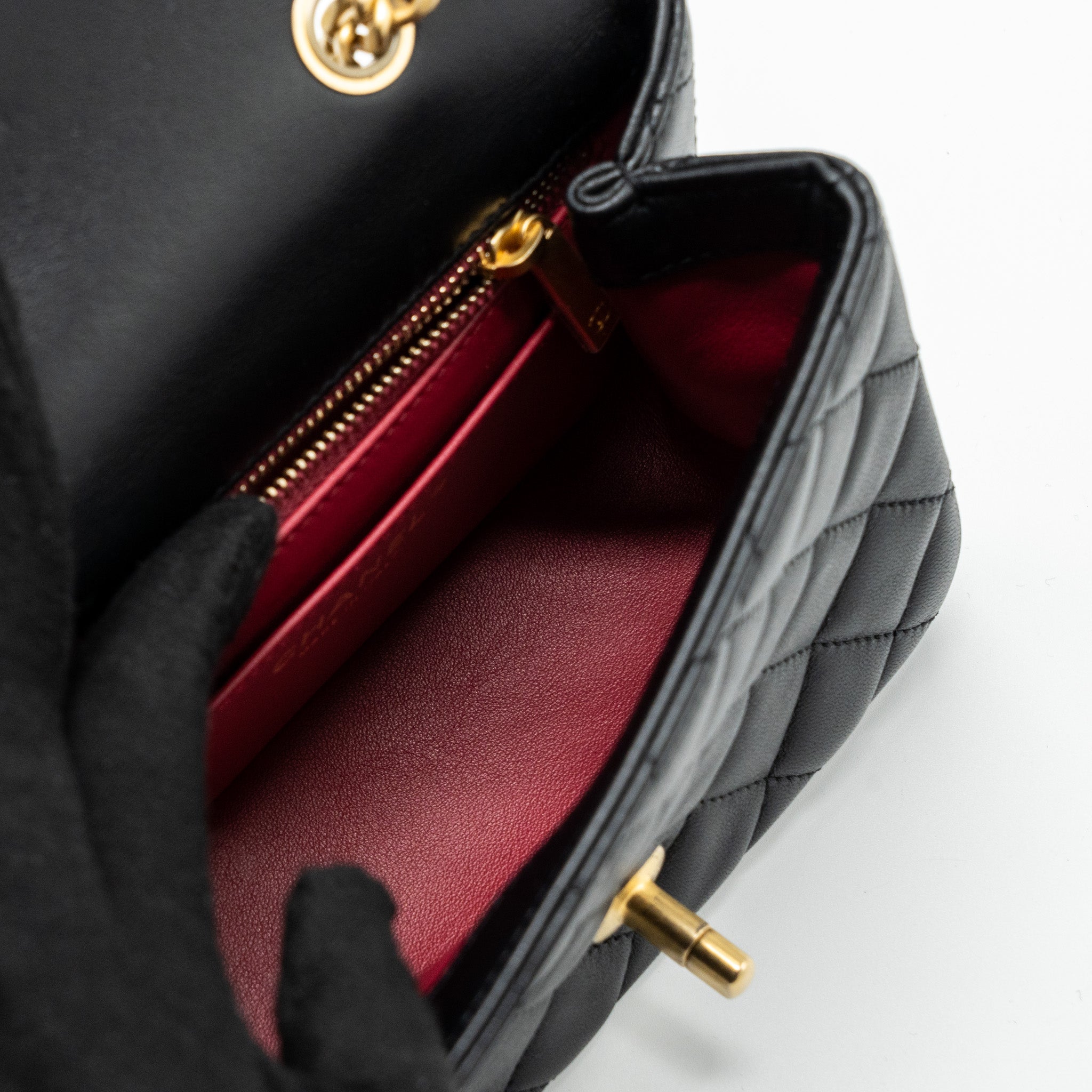 chanel-camellia-adjustable-chain-mini-square-flap-bag-lambskin-black-ghw-microchip