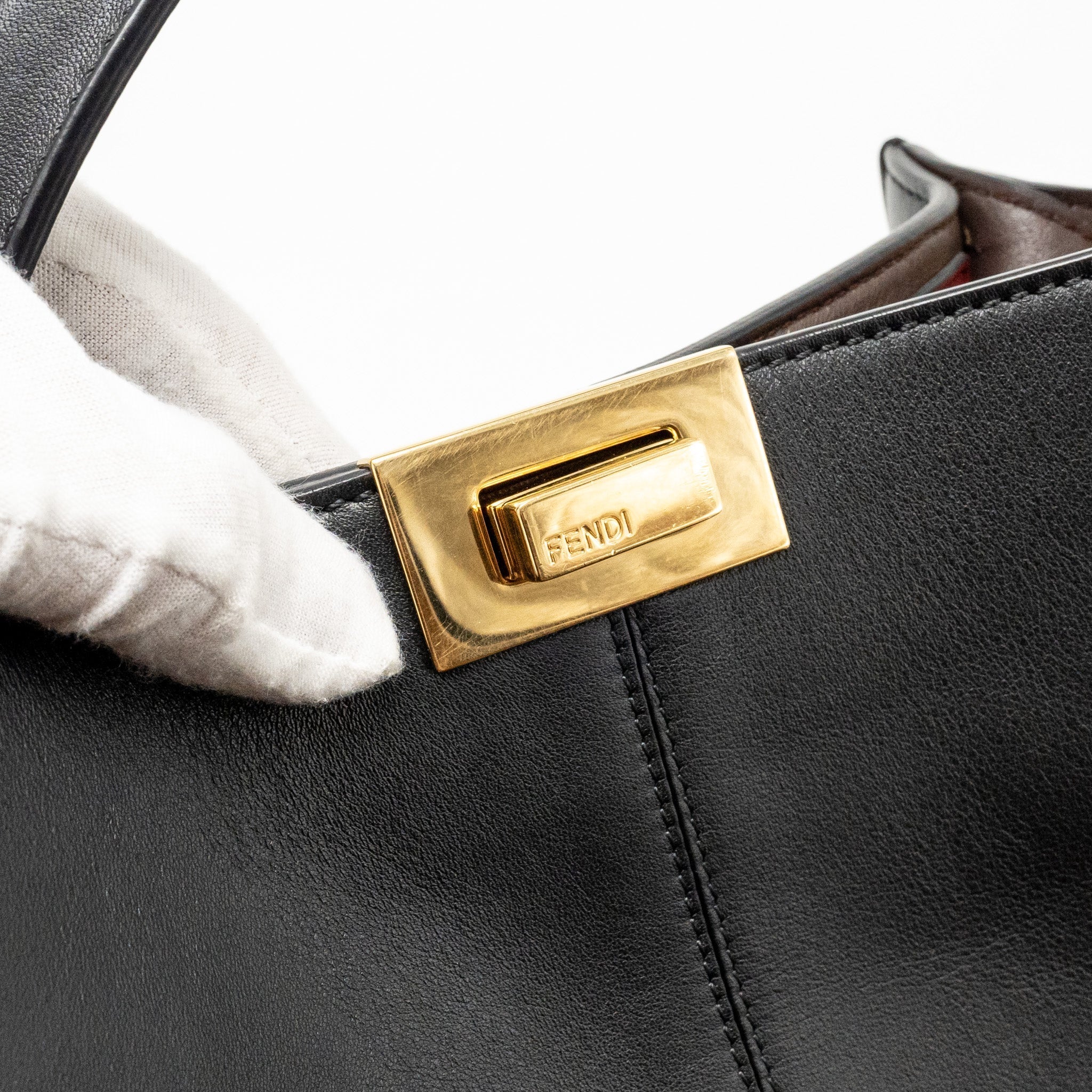 fendi-peekaboo-x-lite-medium-calfskin-black-ghw-with-flowerland-strap-copy-1