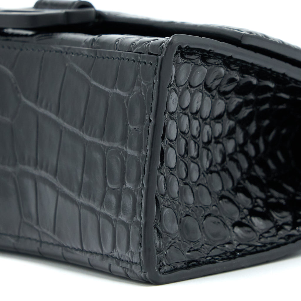balenciaga-hourglass-xs-croc-embossed-calfskin-so-black