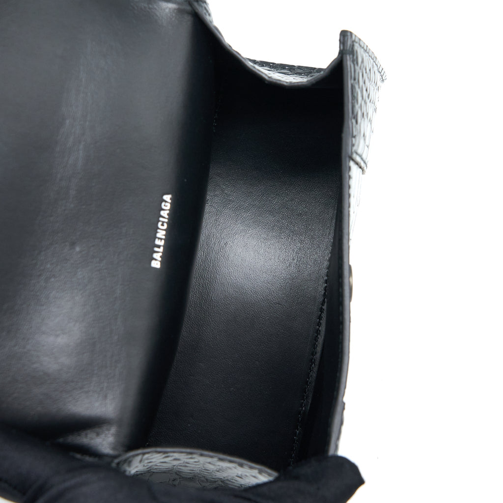 balenciaga-hourglass-xs-croc-embossed-calfskin-so-black