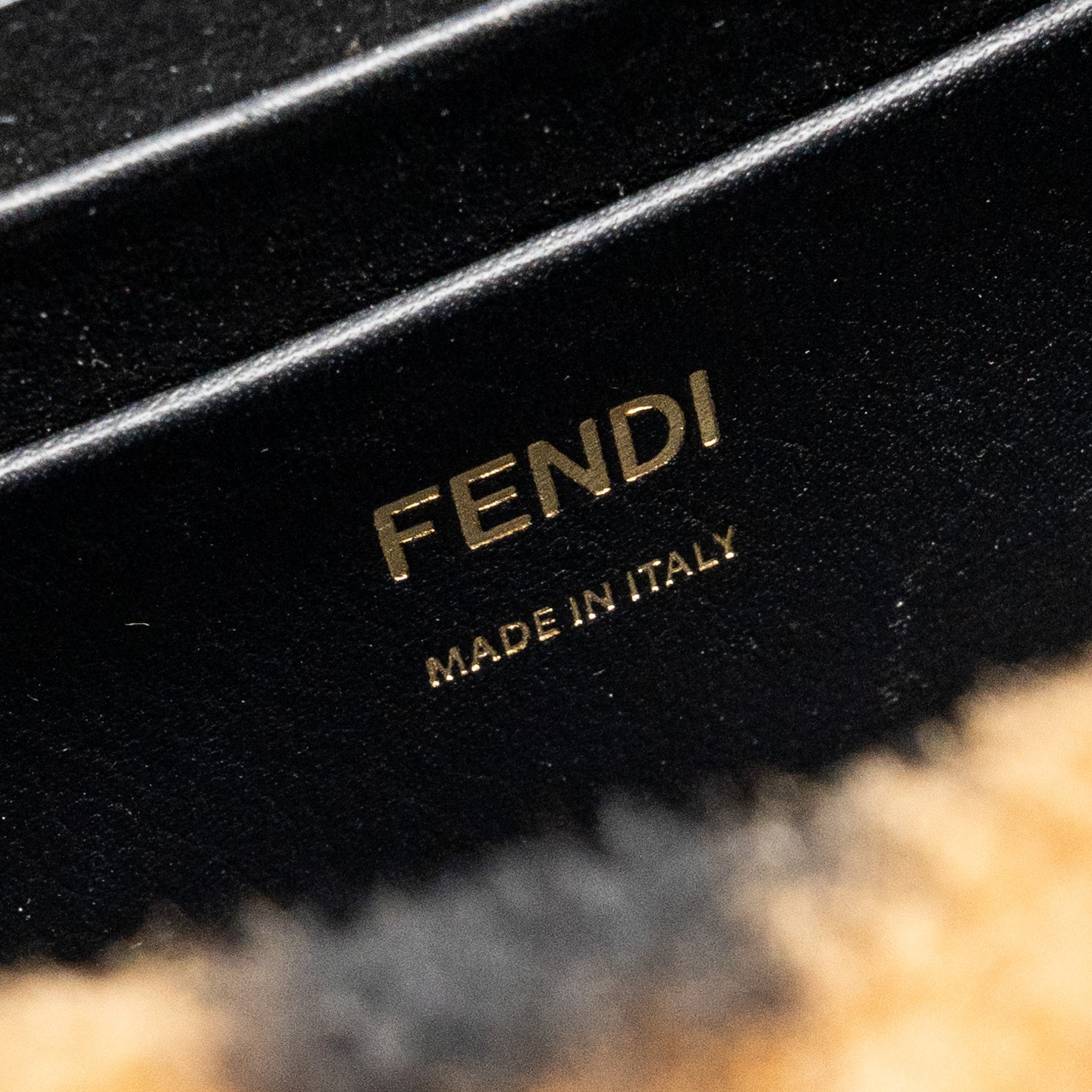 fendi-mini-baguette-bag-lamb-fur-black-brown-ghw