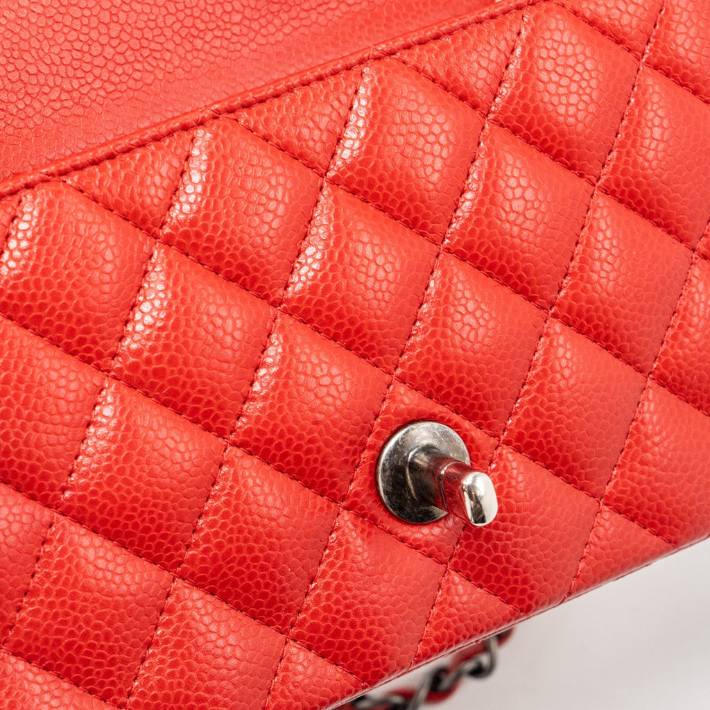 chanel-mini-rectangular-flap-bag-red-ruthenium-hardware