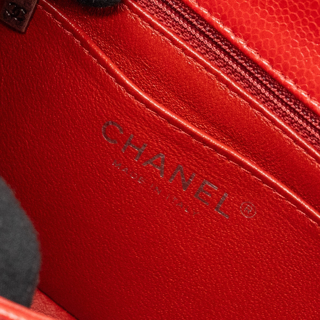 chanel-mini-rectangular-flap-bag-red-ruthenium-hardware