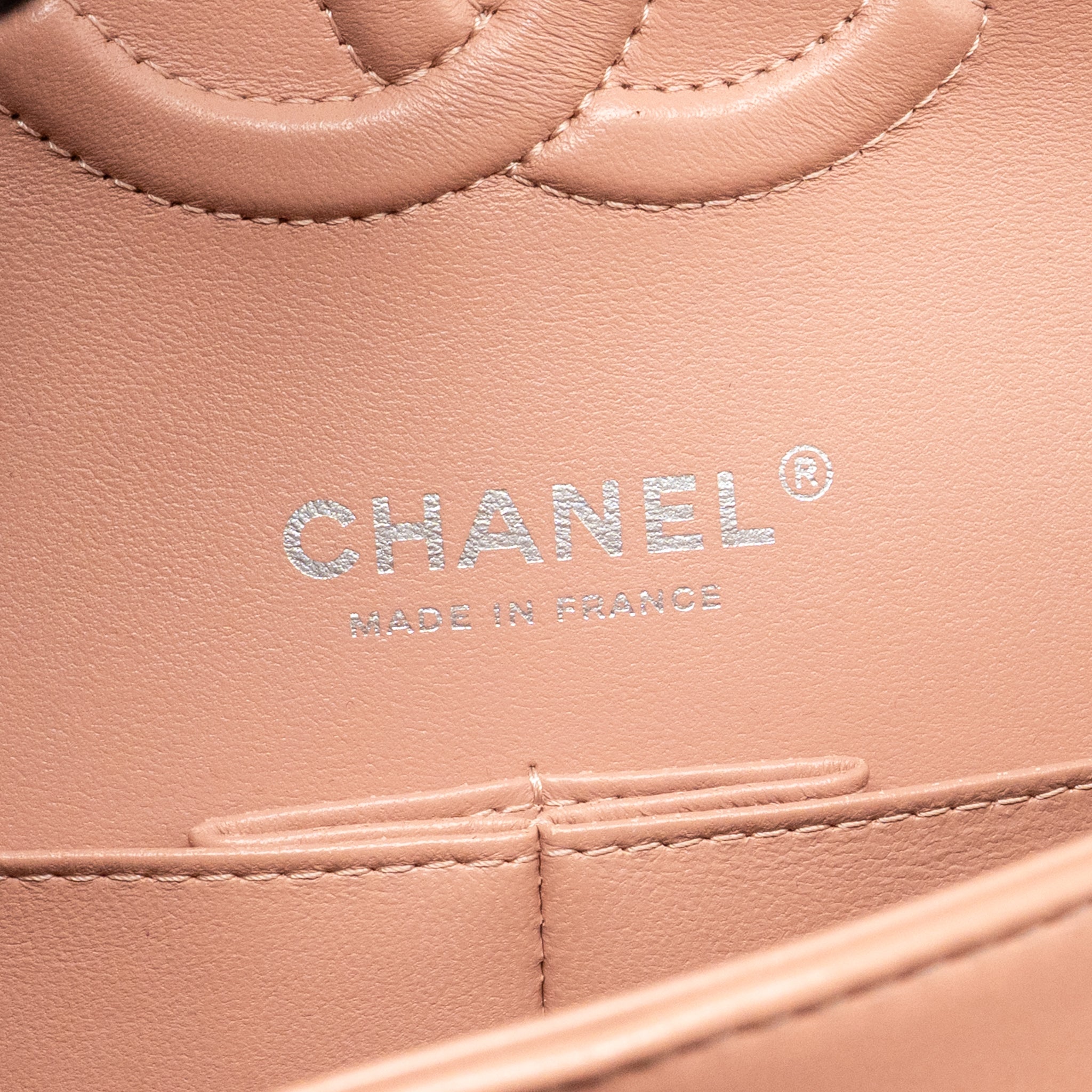 chanel-medium-classic-double-flap-bag-lambskin-pink-shw-microchip